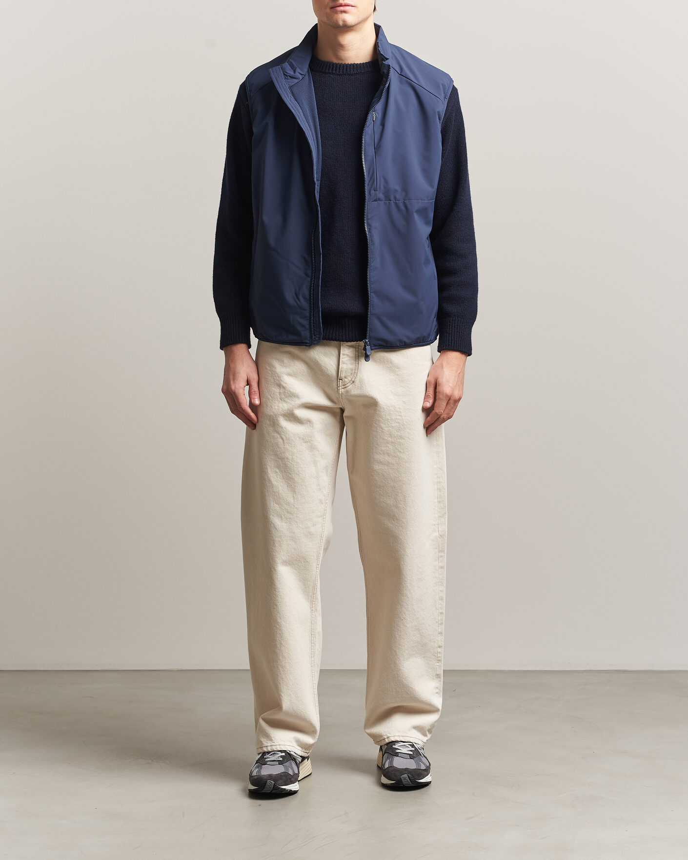 Uomini | Gilet | Save The Duck | Joe Wind/Water Resistant Vest Navy Blue