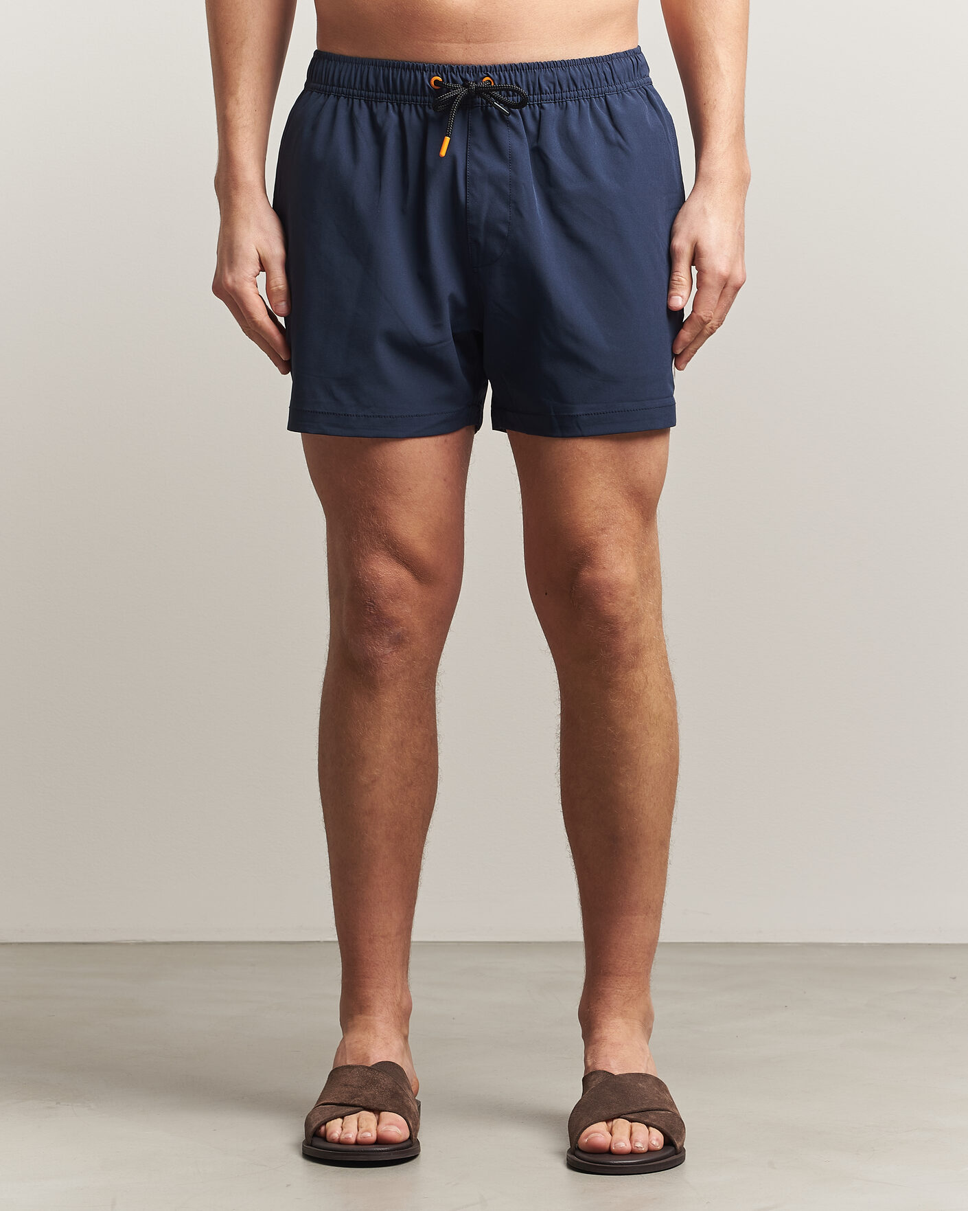 Uomini | Costumi da bagno | Save The Duck | Plain Drawstring Swimshorts Navy