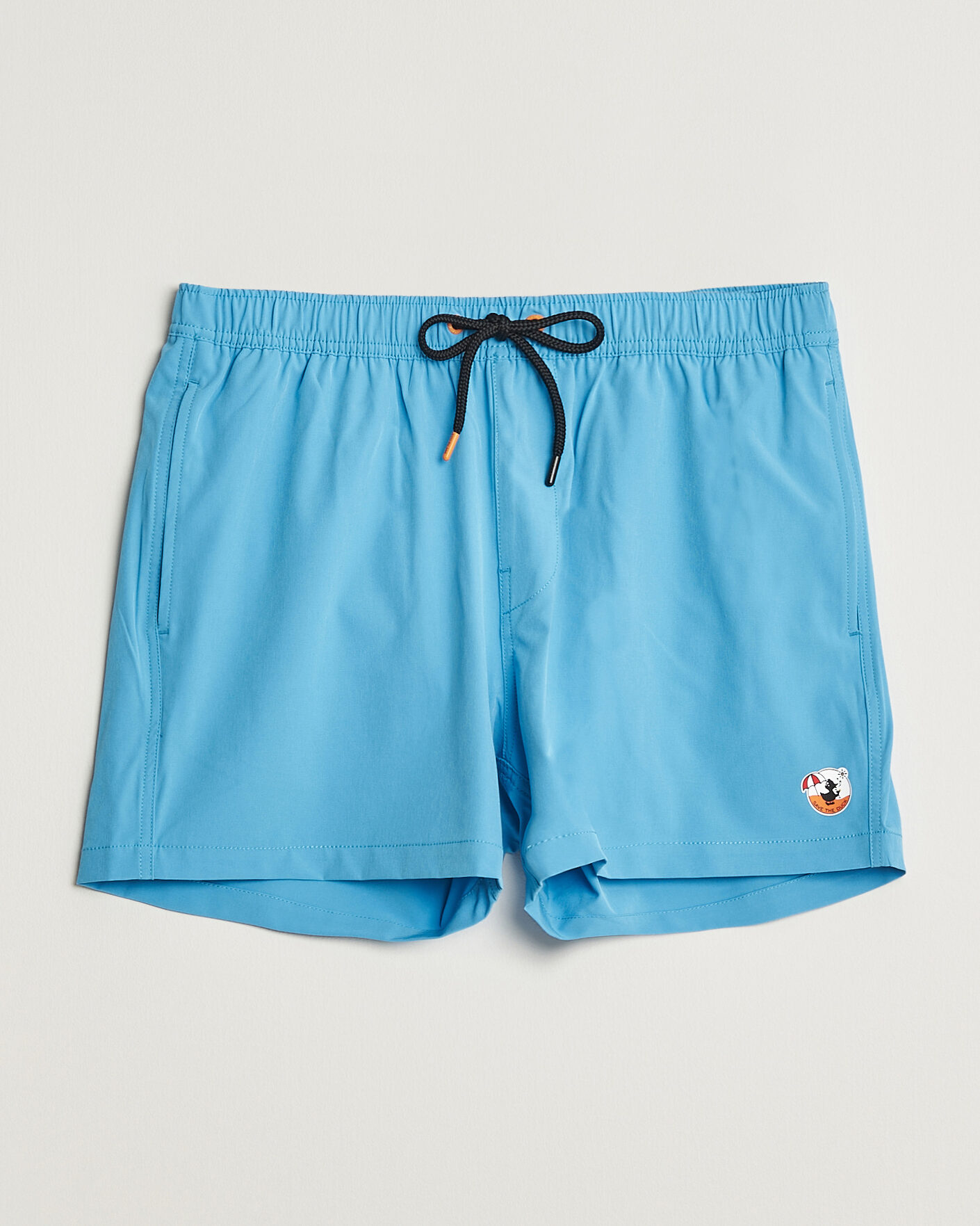 Uomini | Costumi da bagno | Save The Duck | Plain Drawstring Swimshorts Fluo Blue