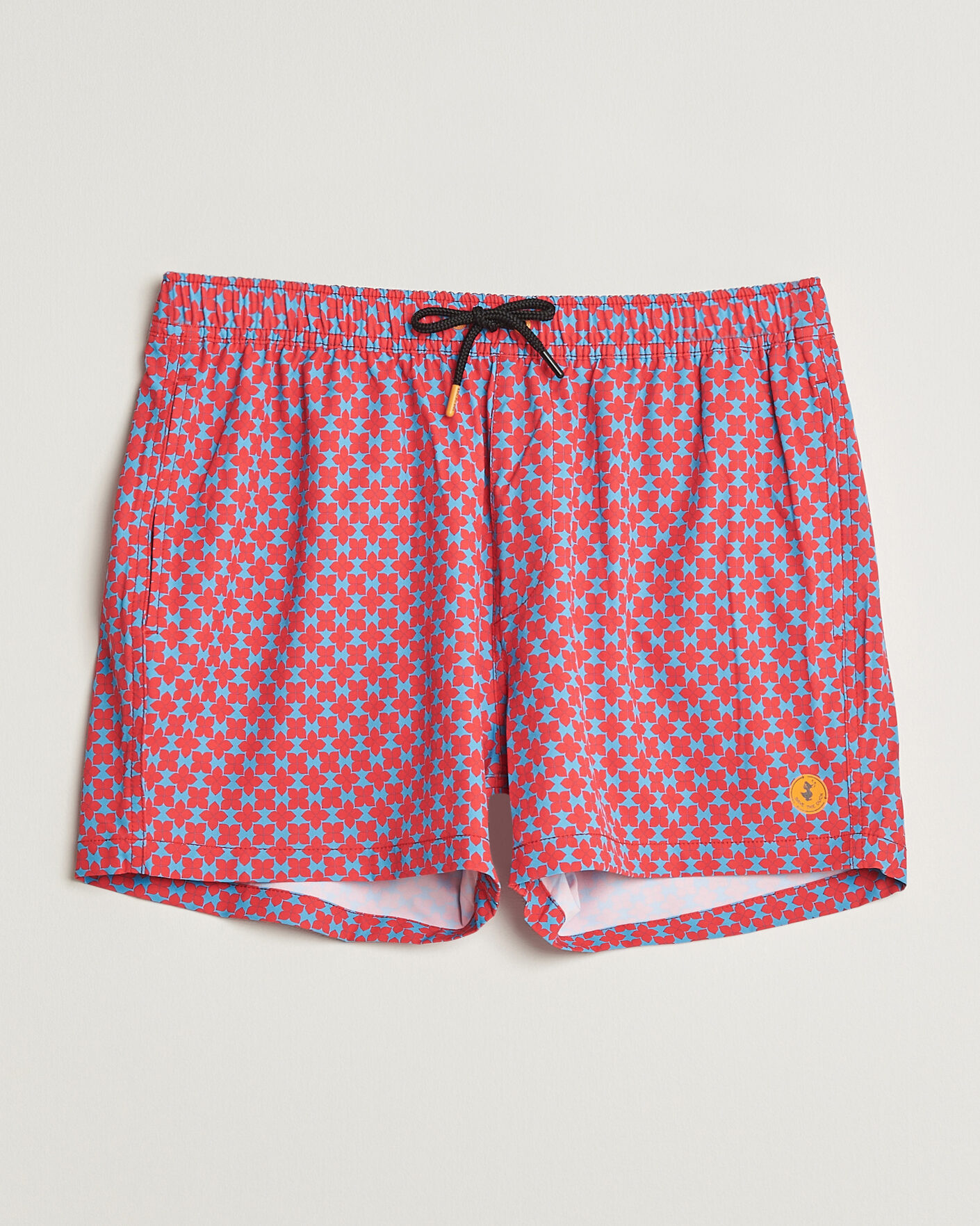 Uomini | Costumi da bagno | Save The Duck | Printed Drawstring Swimshorts Geometrical Flowers