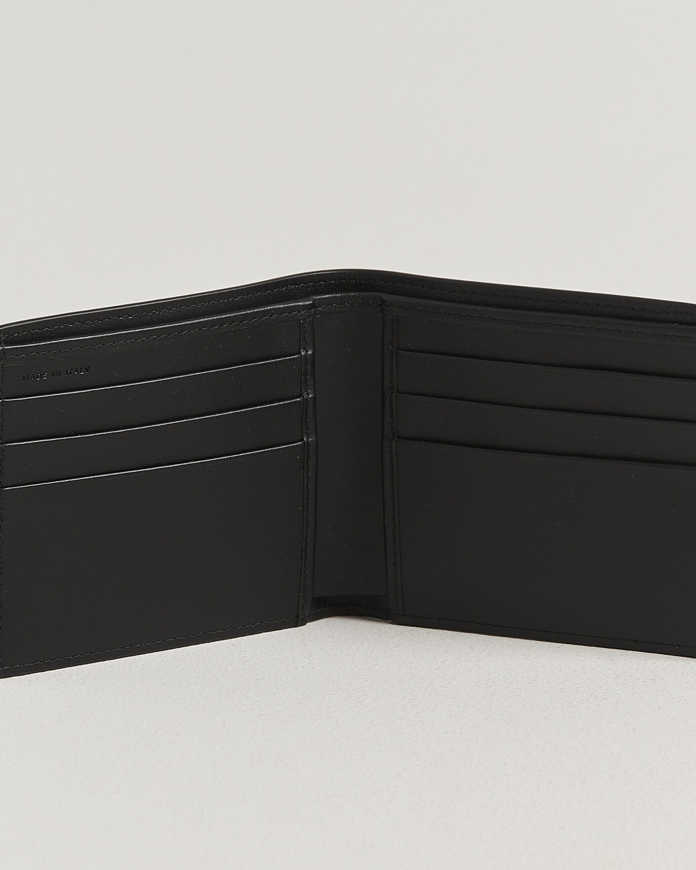 Uomini | Portafogli | Smythson | Panama 6 Card Leather Wallet Stripe Navy