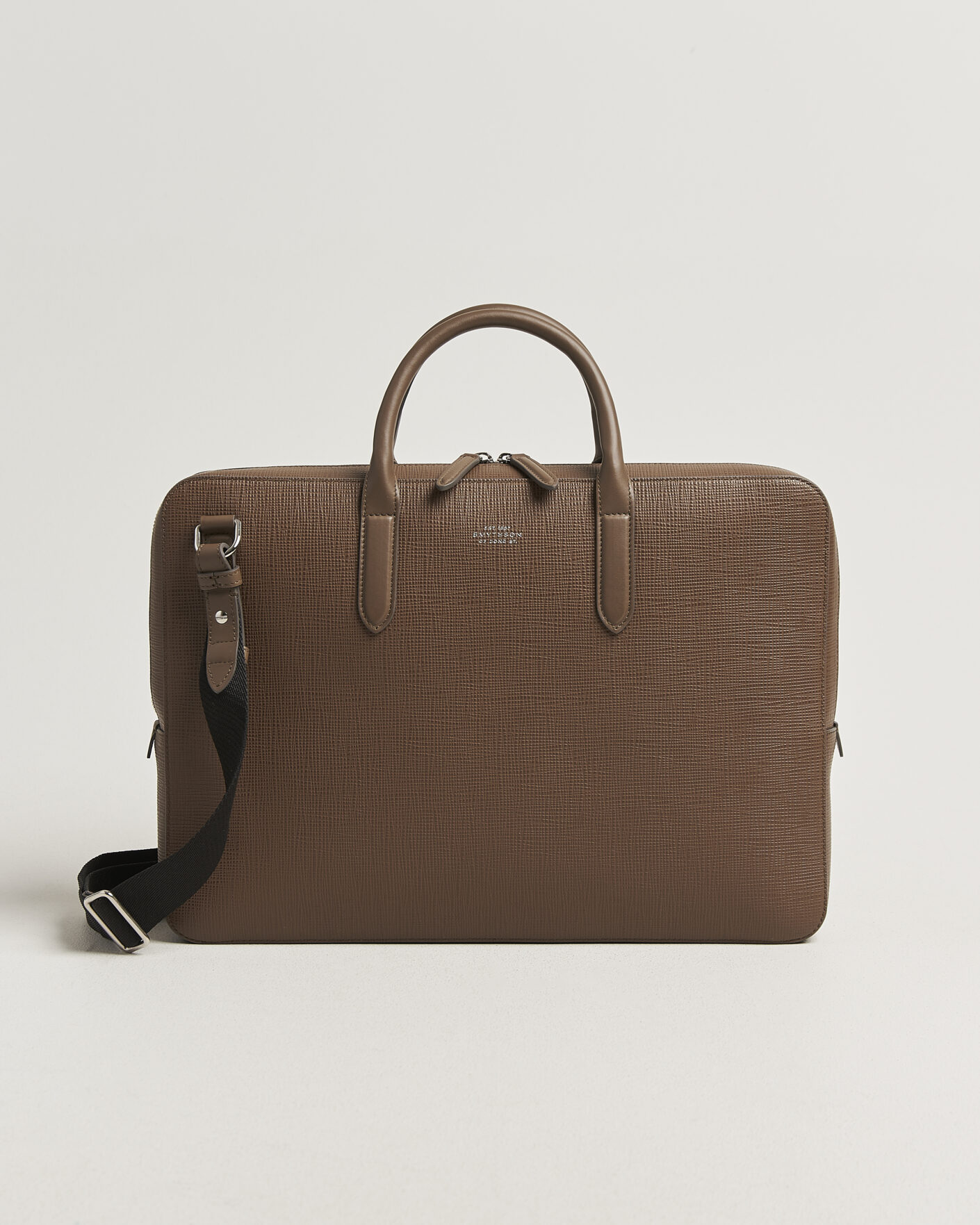 Uomini | Borse | Smythson | Panama Slim Lightweight Briefcase Fawn