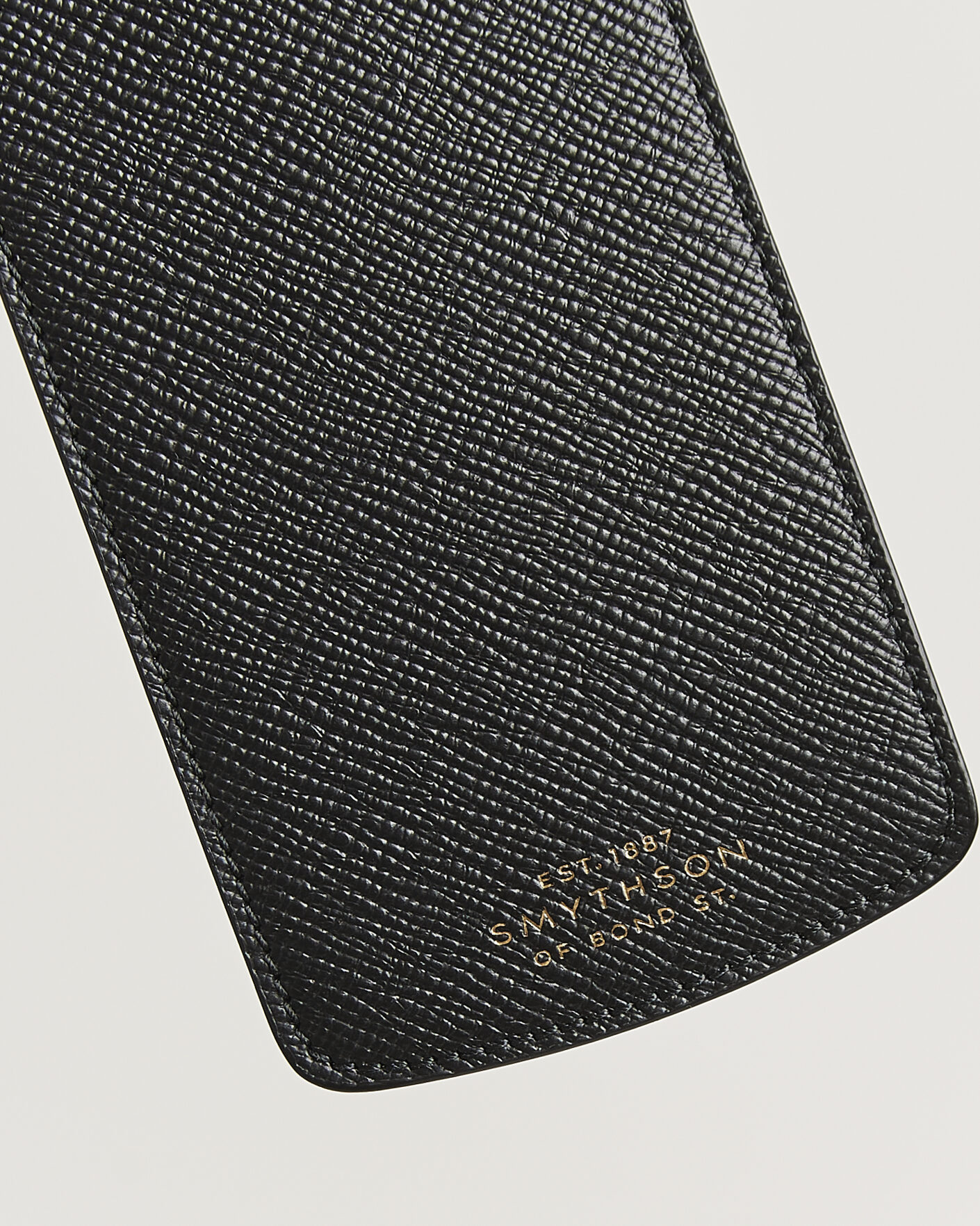 Uomini | Occhiali da sole | Smythson | Panama Glasses Case Black