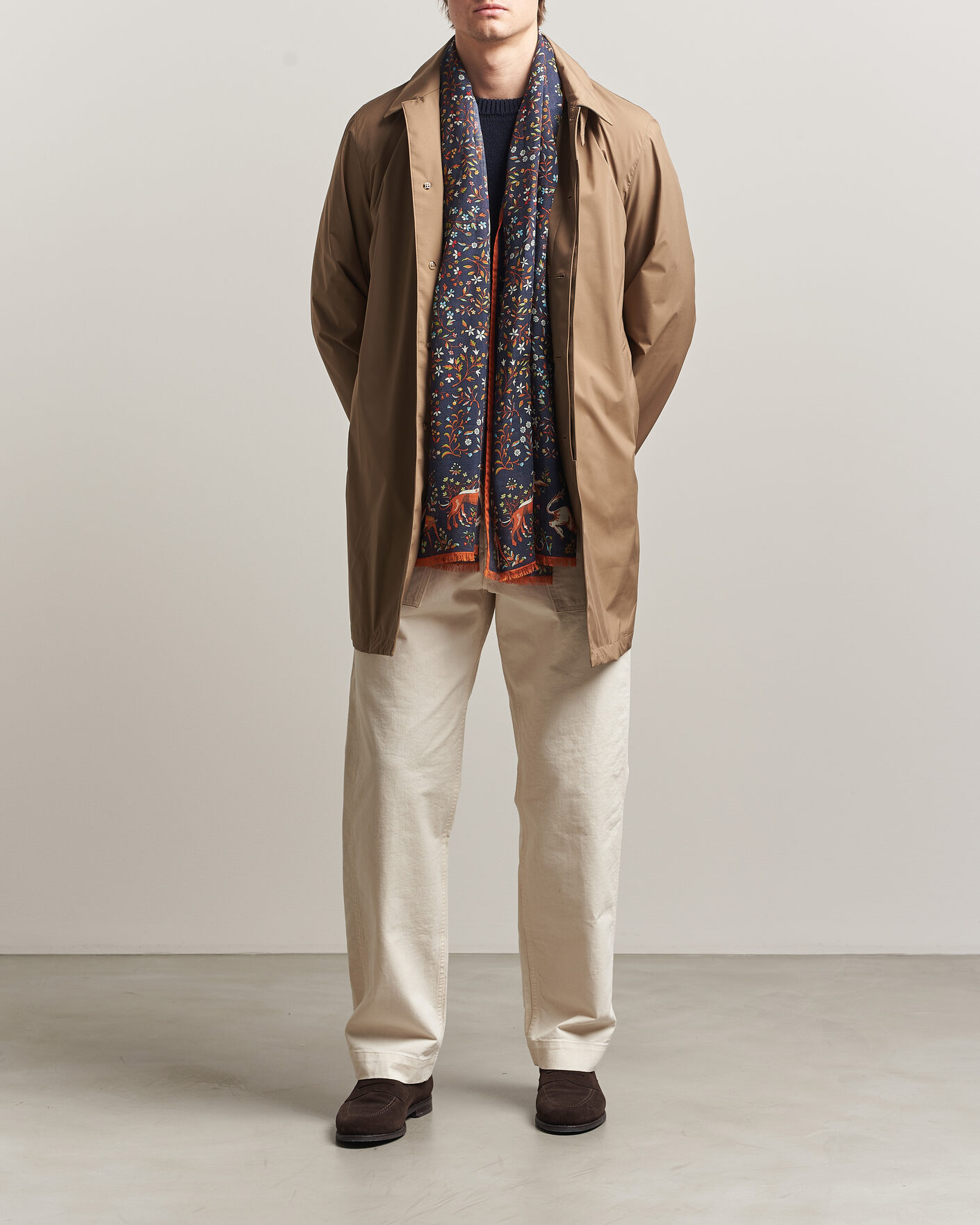 Uomini | Giacche | Valstar | Milano Rain Coat Avana