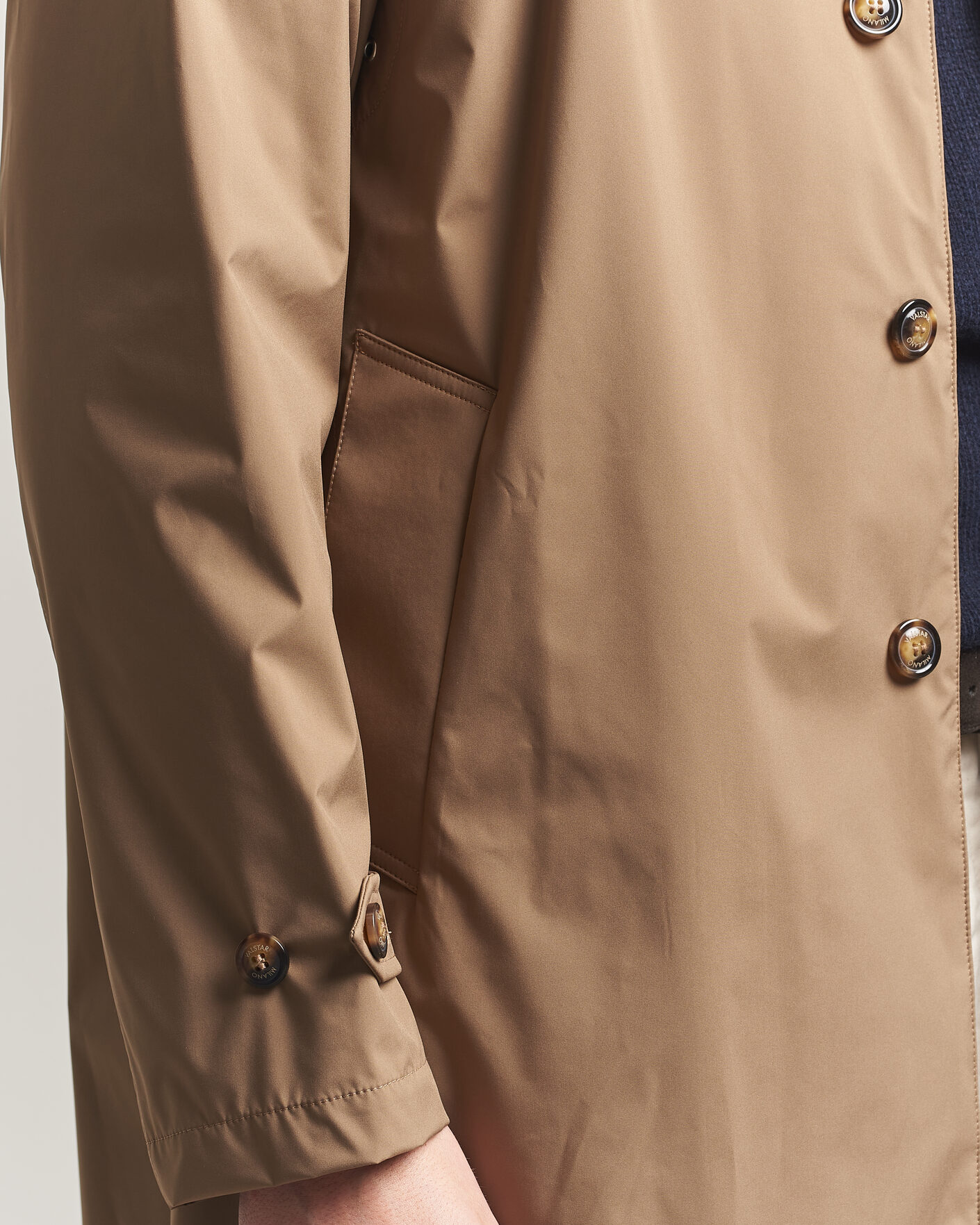 Uomini | Giacche | Valstar | Milano Rain Coat Avana