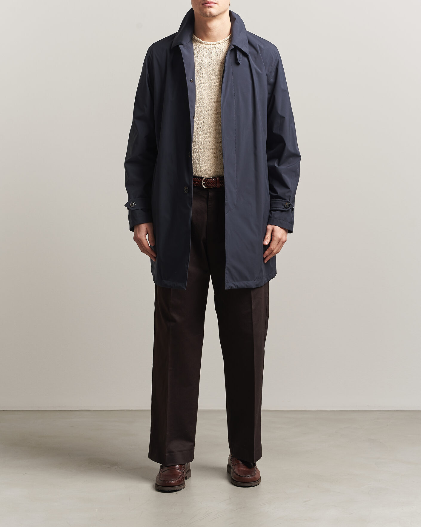 Uomini | Giacche | Valstar | Milano Rain Coat Navy