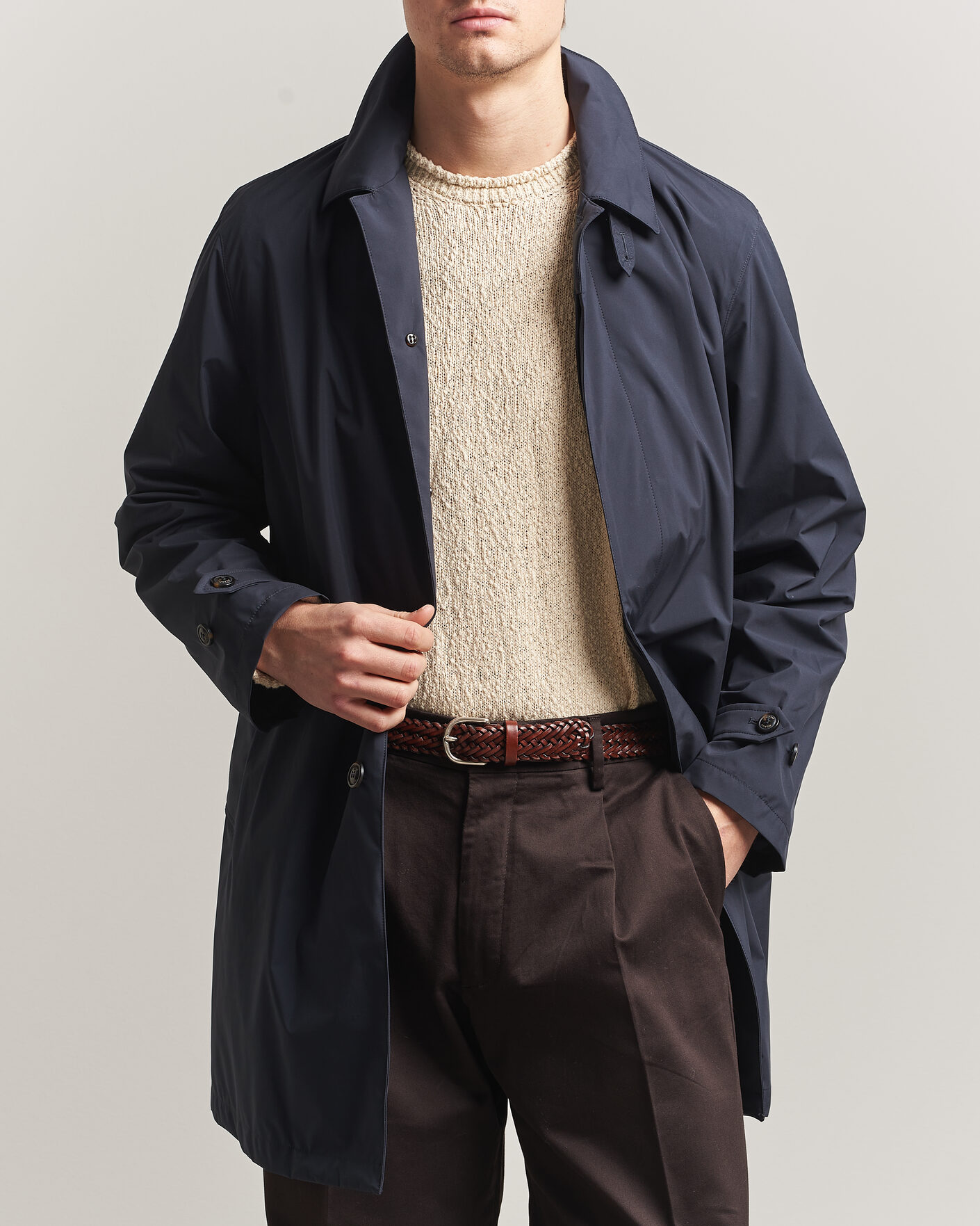 Uomini | Giacche | Valstar | Milano Rain Coat Navy