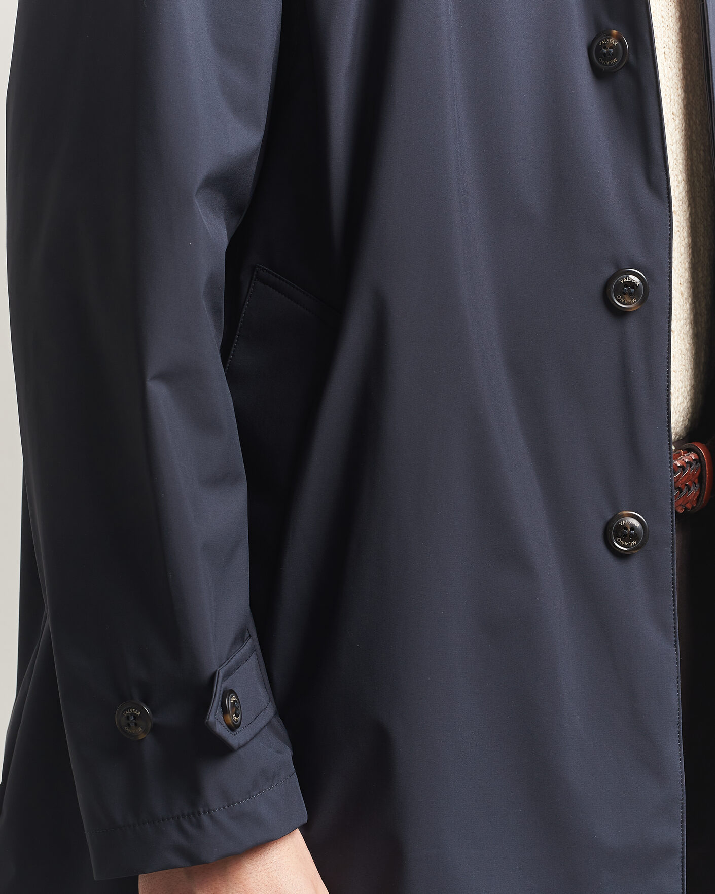 Uomini | Giacche | Valstar | Milano Rain Coat Navy