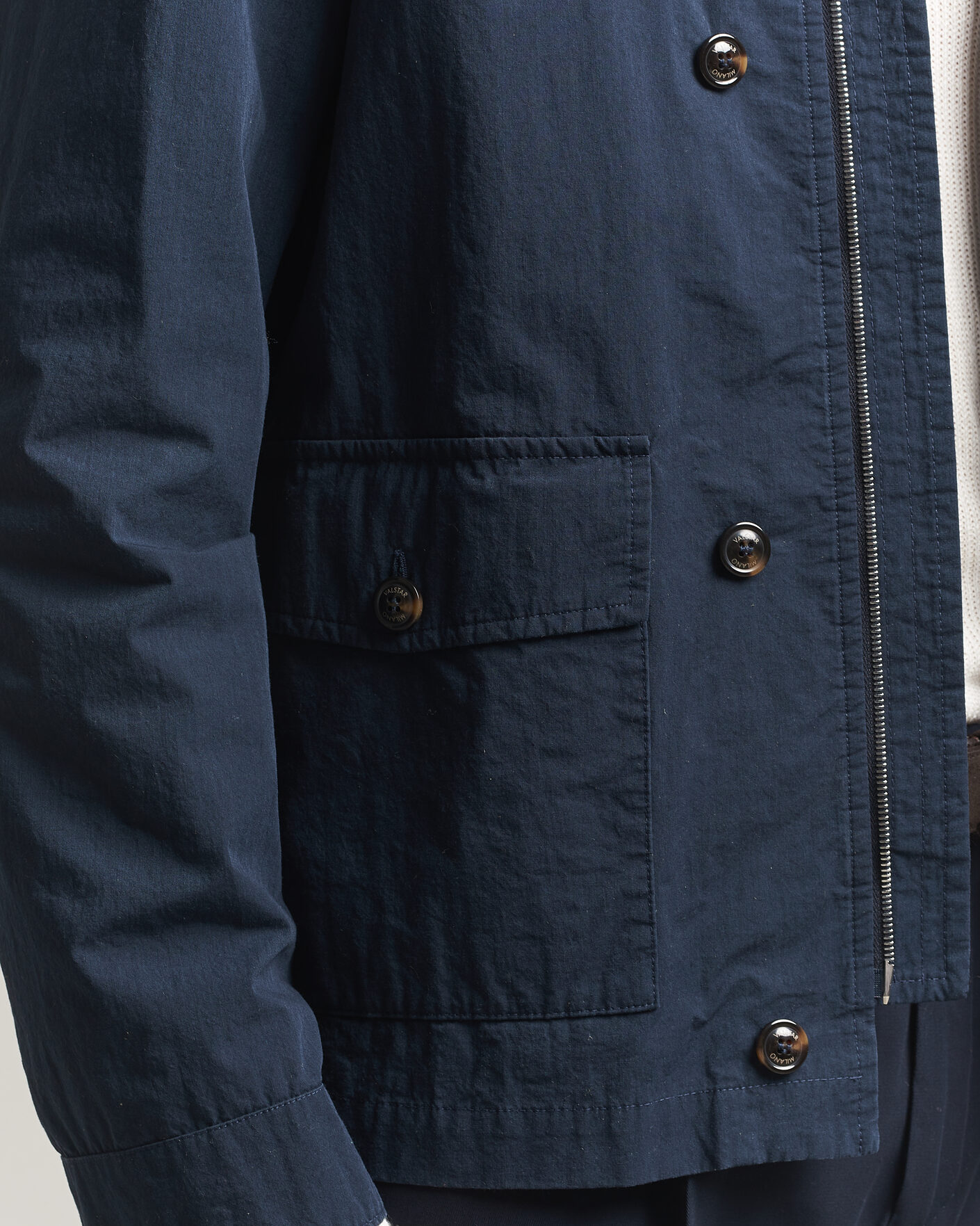 Uomini | Giacche | Valstar | Cotton Work Jacket Navy