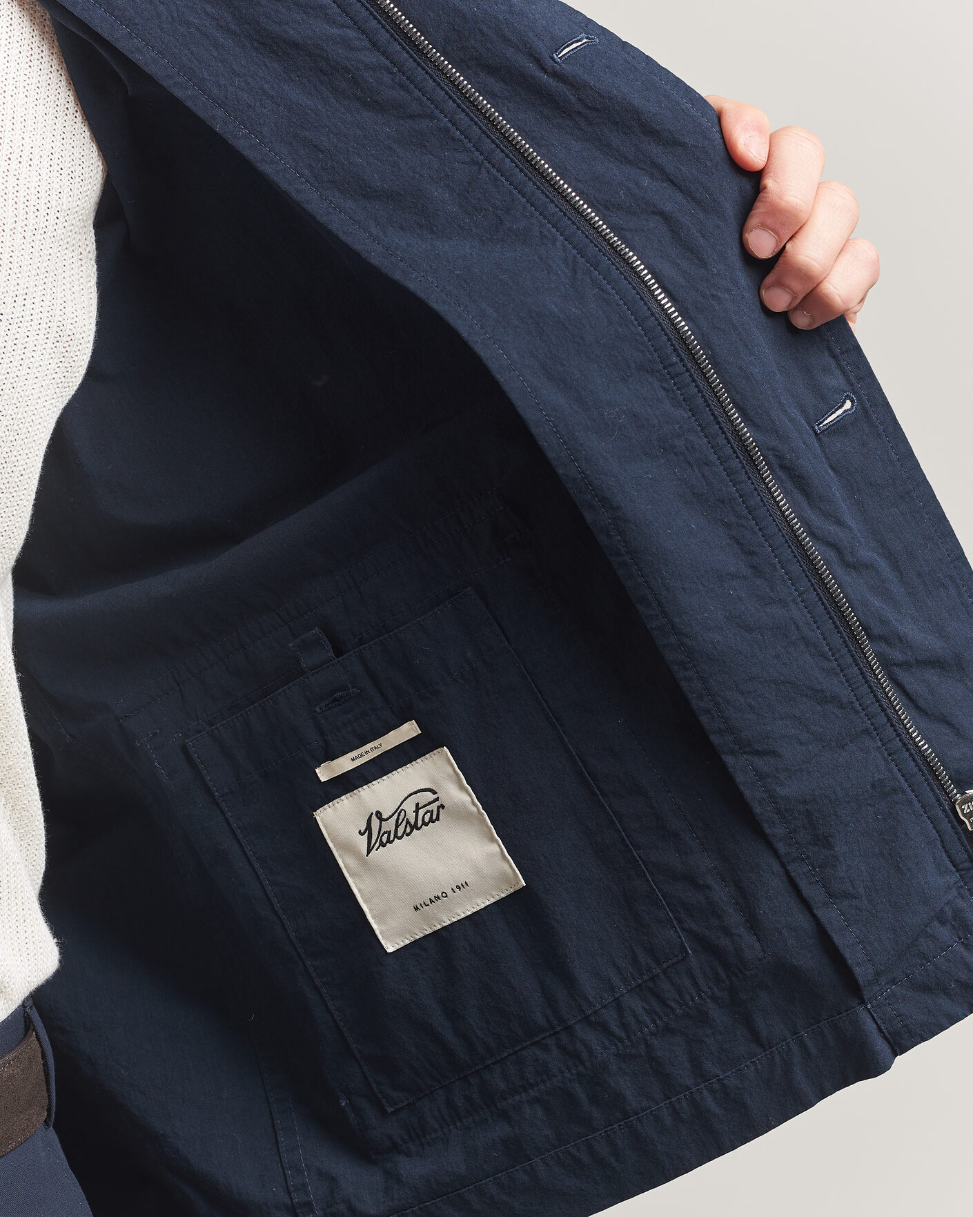 Uomini | Giacche | Valstar | Cotton Work Jacket Navy