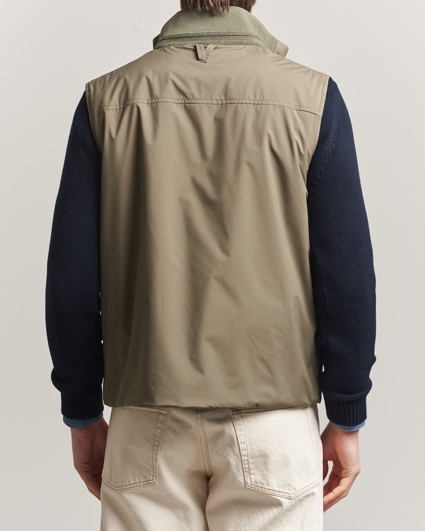 Uomini | Gilet | Valstar | Nylon Zip Vest Military