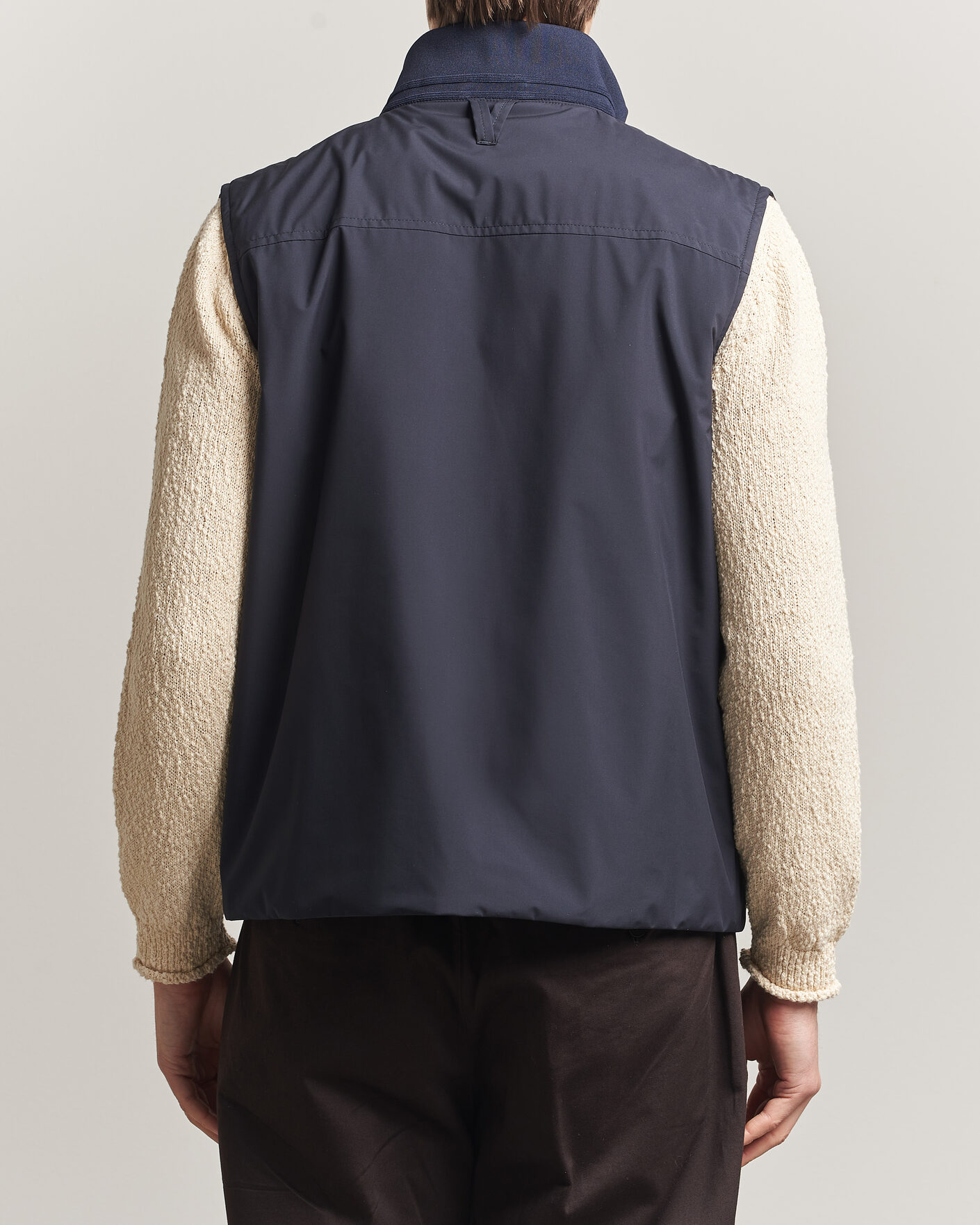 Uomini | Gilet | Valstar | Nylon Zip Vest Navy