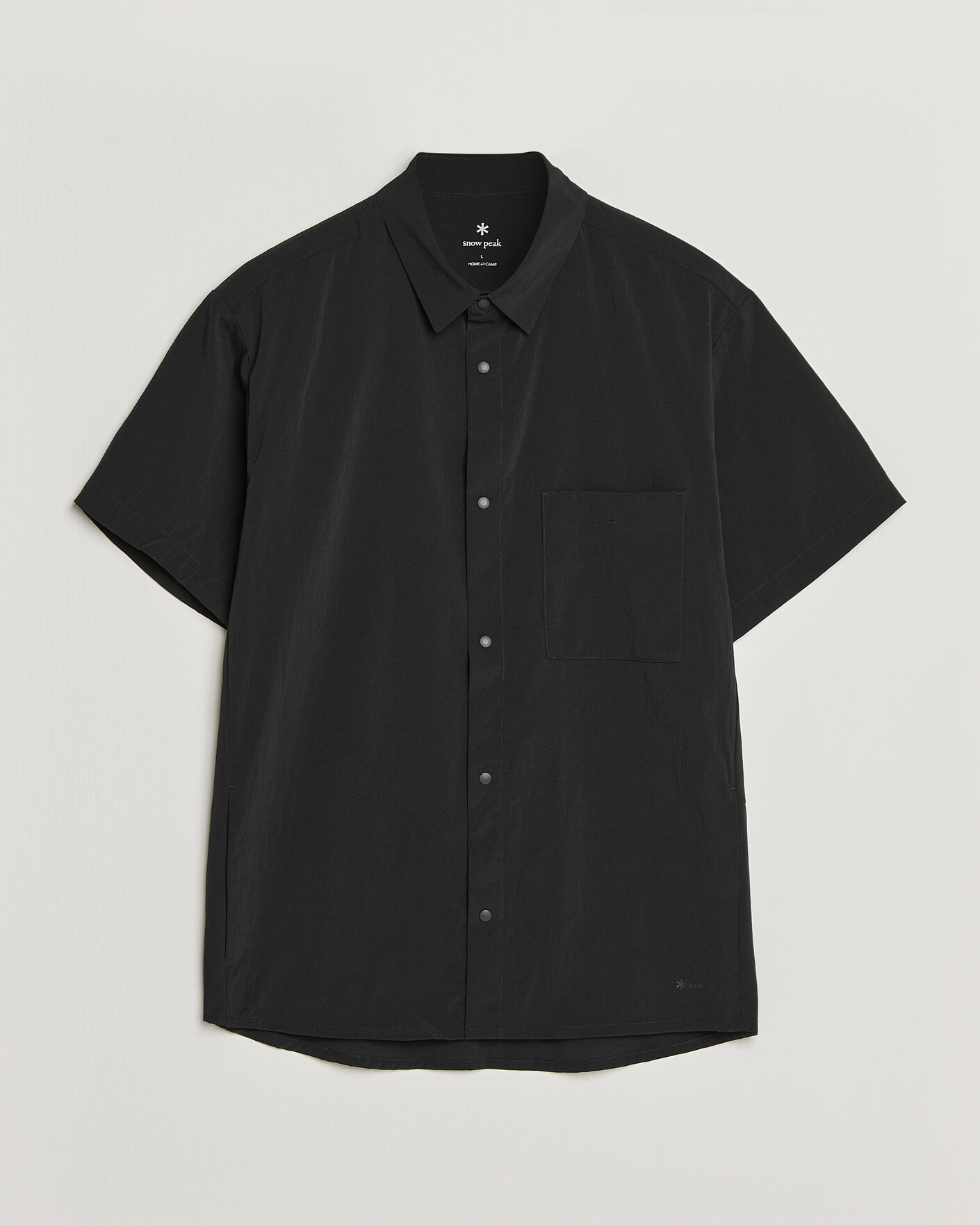 Uomini | T-shirt | Snow Peak | Quick Dry Shirt Black