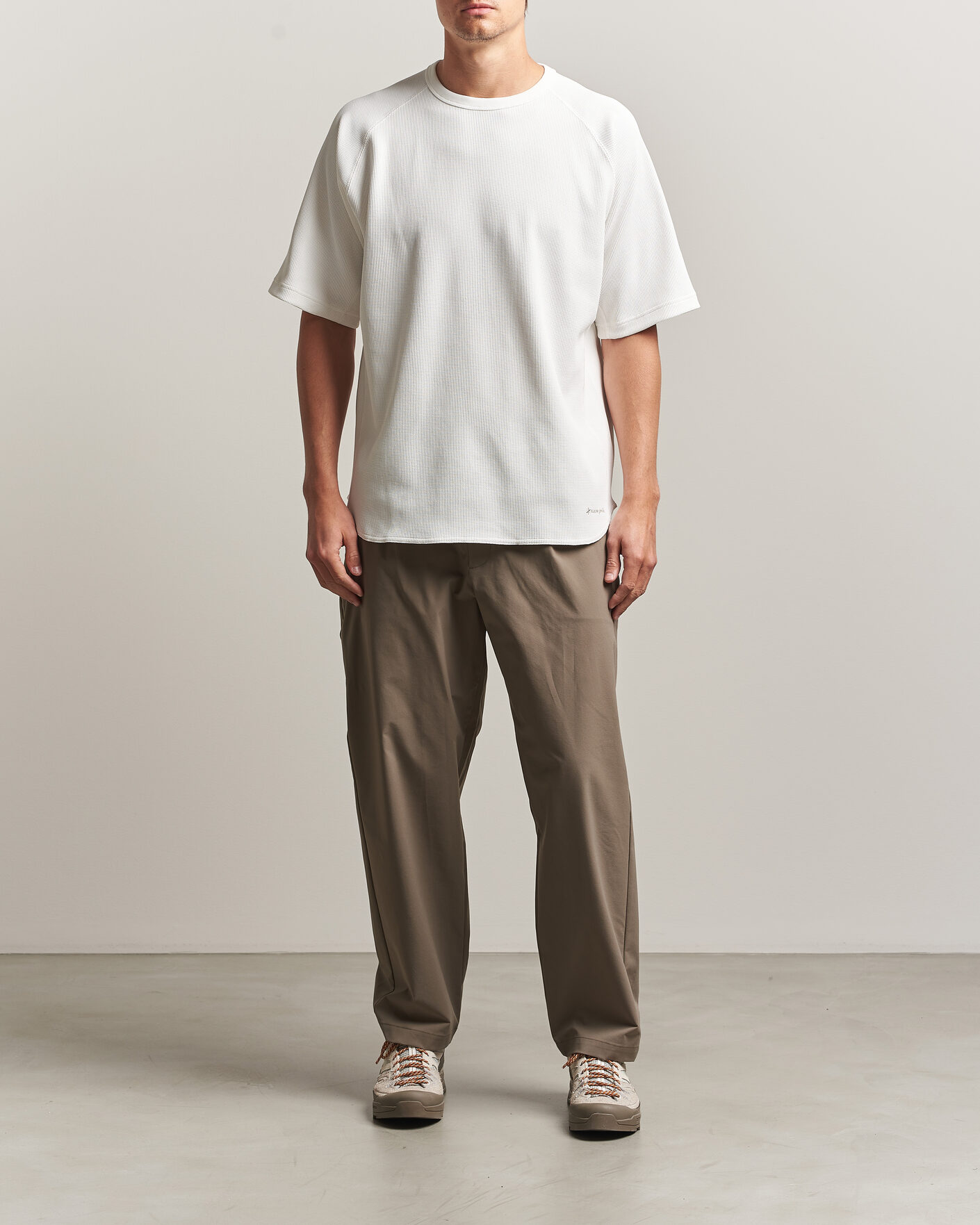 Uomini | T-shirt | Snow Peak | Dry Waffle T-Shirt Off White