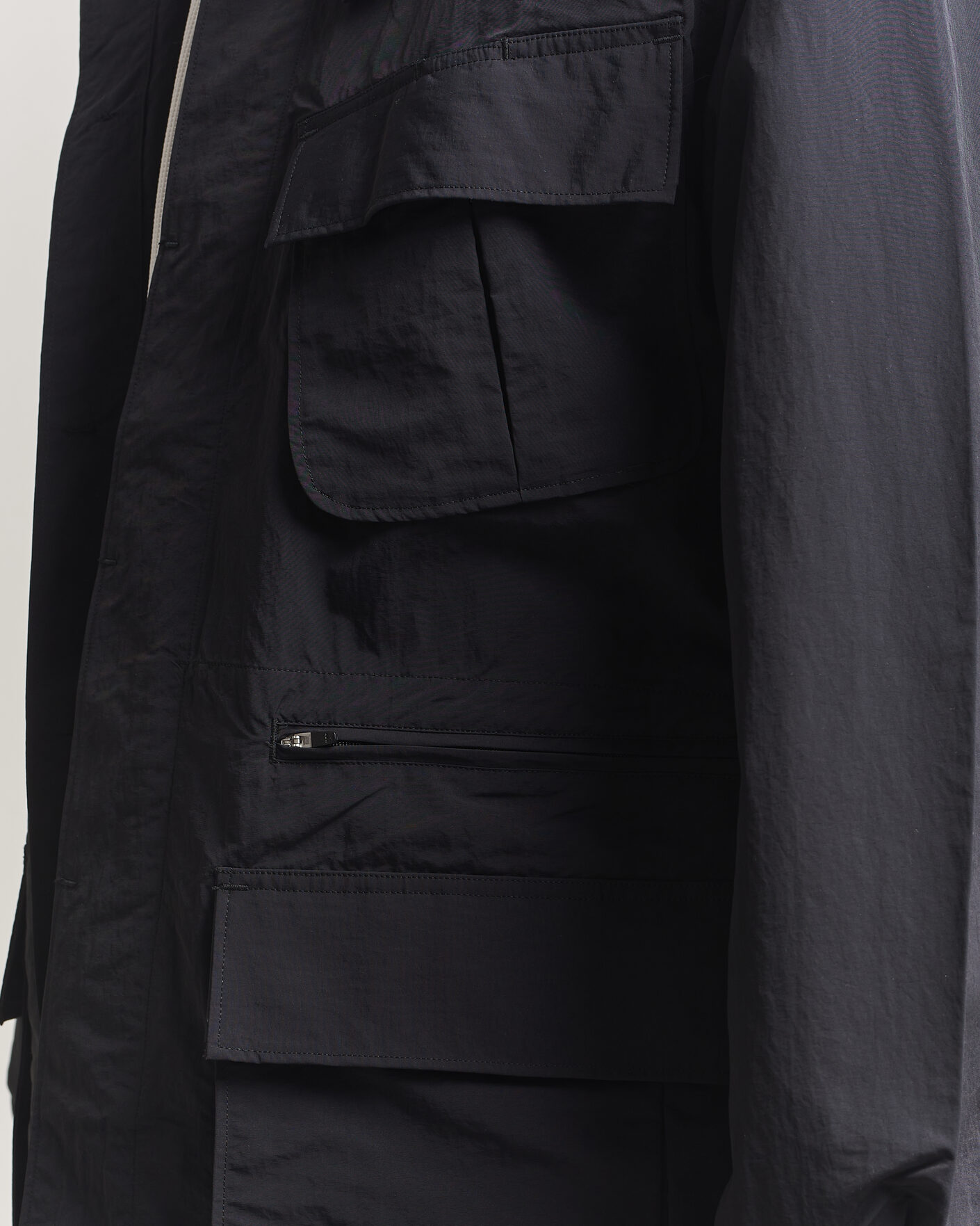 Uomini | Giacche | Snow Peak | Nylon Washer Jacket Black