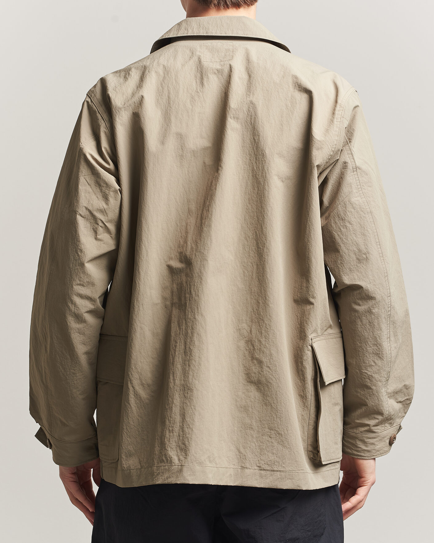 Uomini | Giacche | Snow Peak | Nylon Washer Jacket Greige