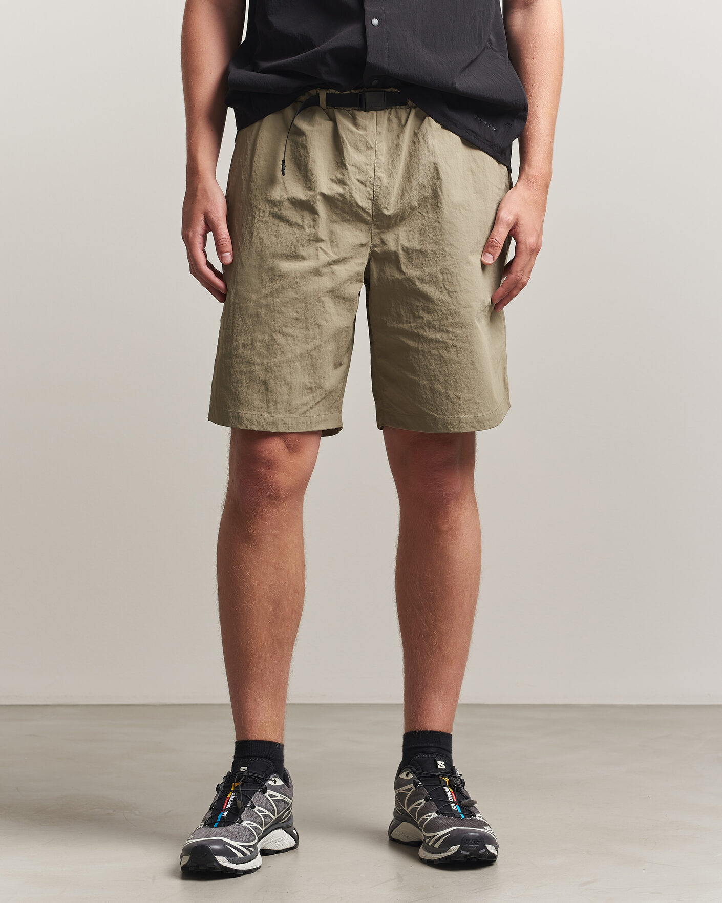 Uomini | Pantaloncini | Snow Peak | Nylon Washer Shorts Greige