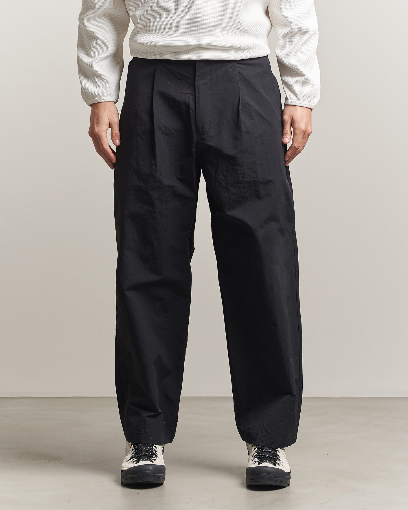 Uomini | Pantaloni | Snow Peak | Nylon Washer Pants Black