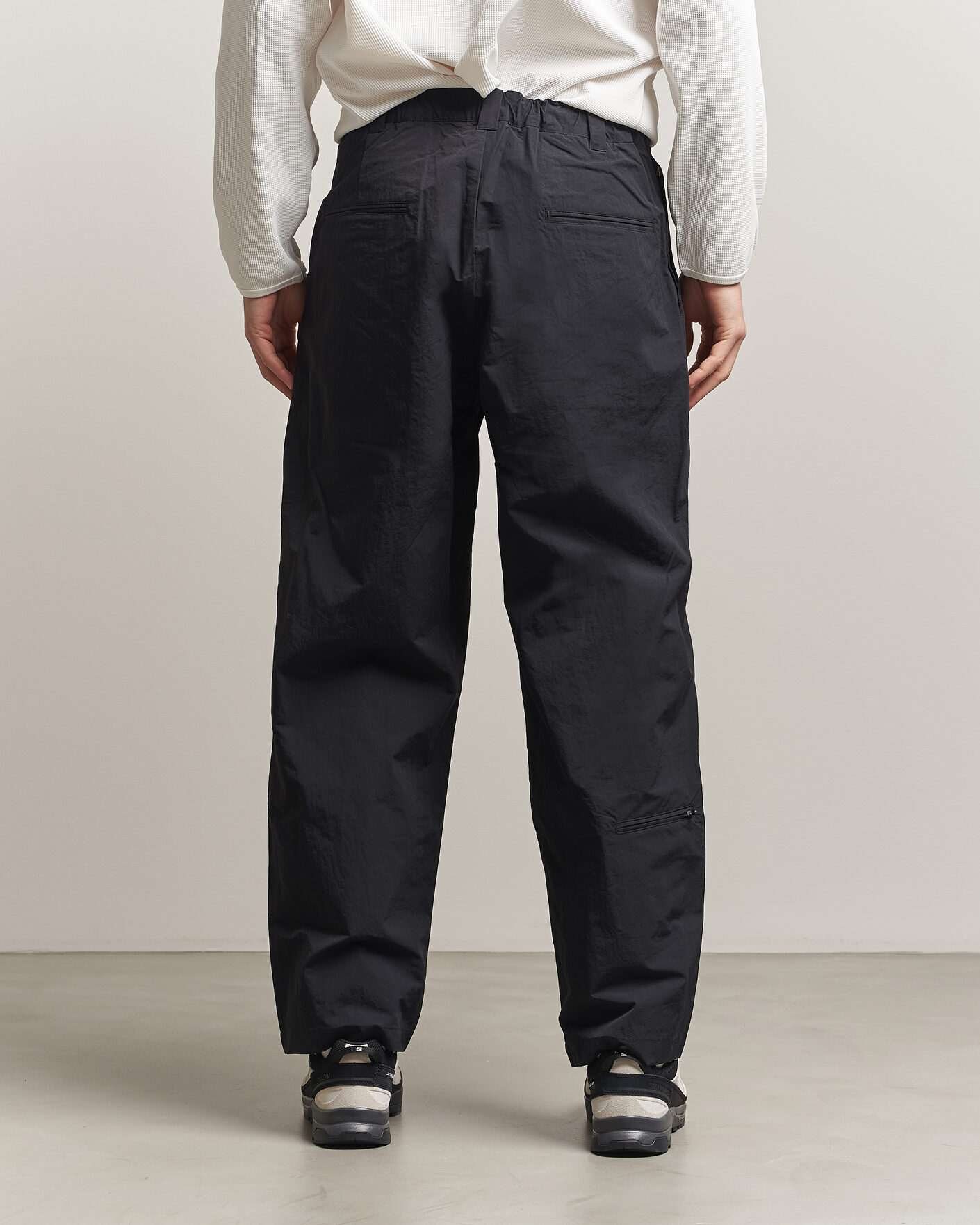 Uomini | Pantaloni | Snow Peak | Nylon Washer Pants Black