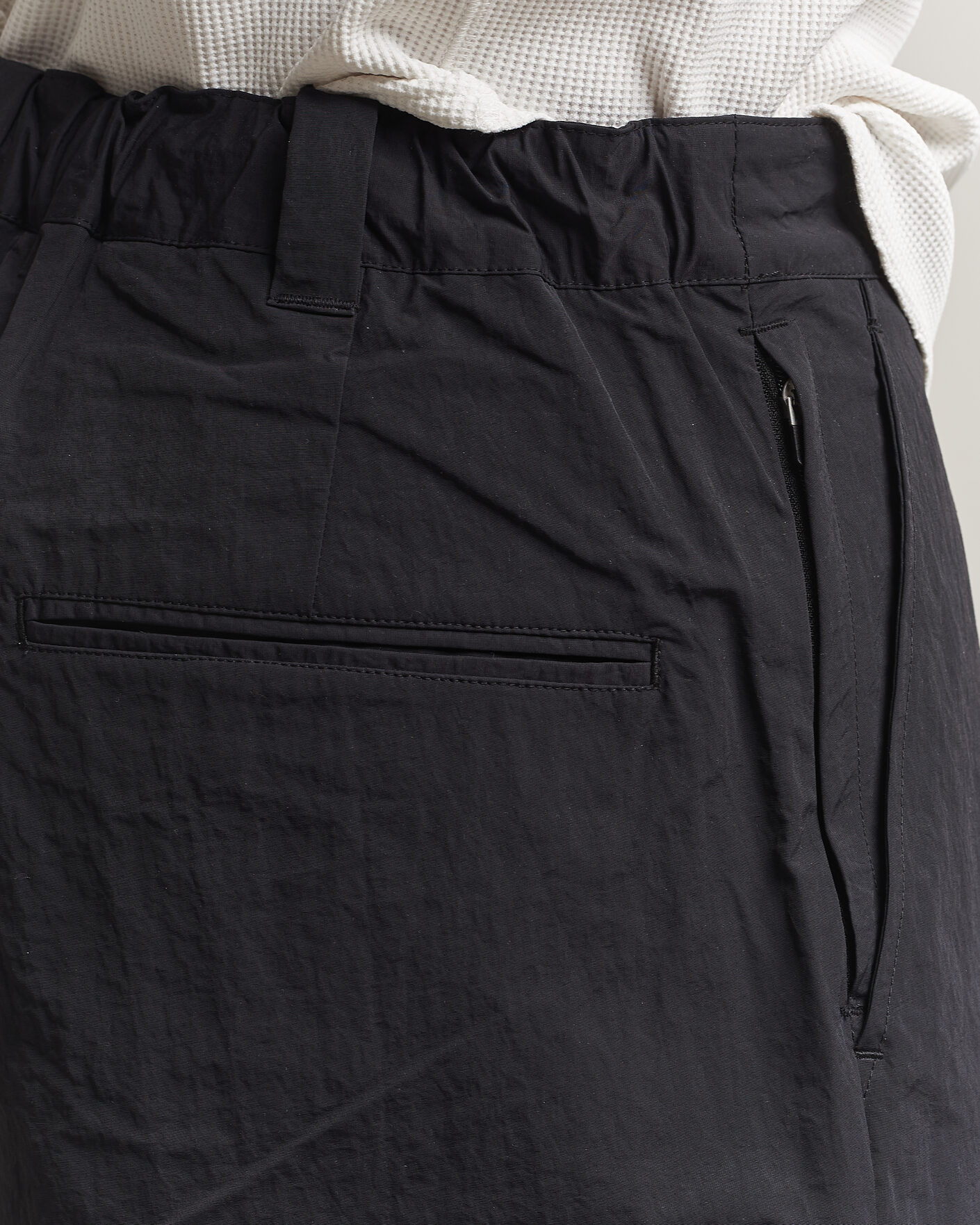 Uomini | Pantaloni | Snow Peak | Nylon Washer Pants Black