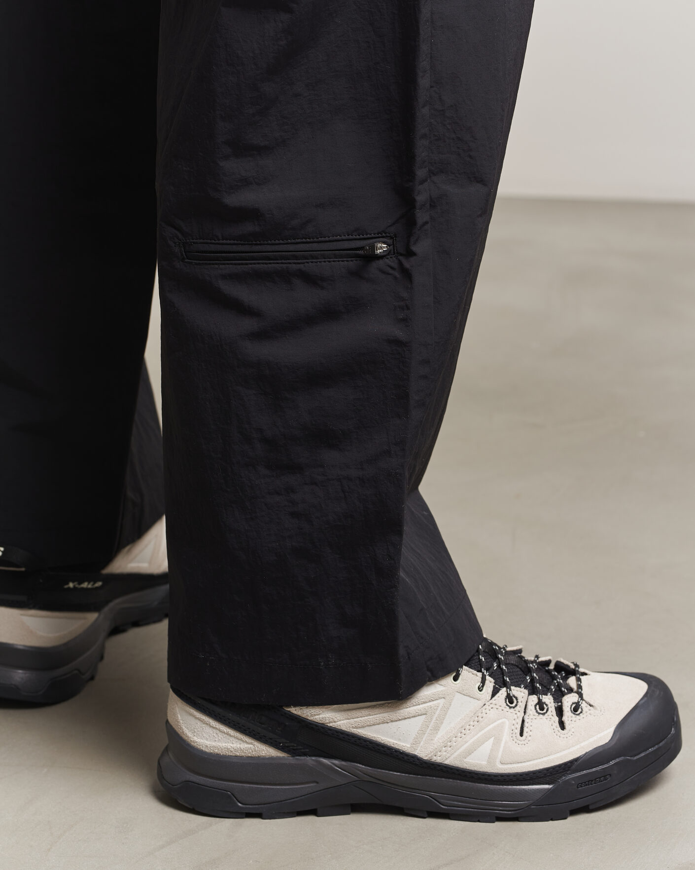 Uomini | Pantaloni | Snow Peak | Nylon Washer Pants Black