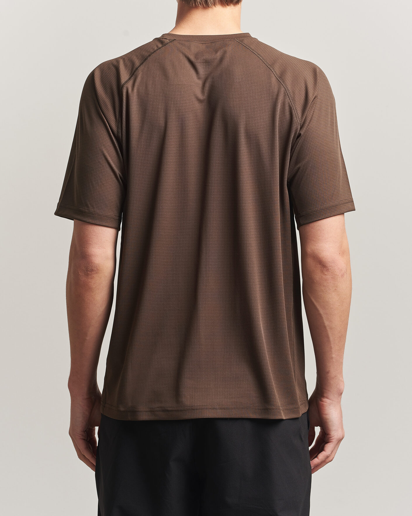 Uomini | T-shirt | Snow Peak | Polartec Power Dry T-Shirt Brown