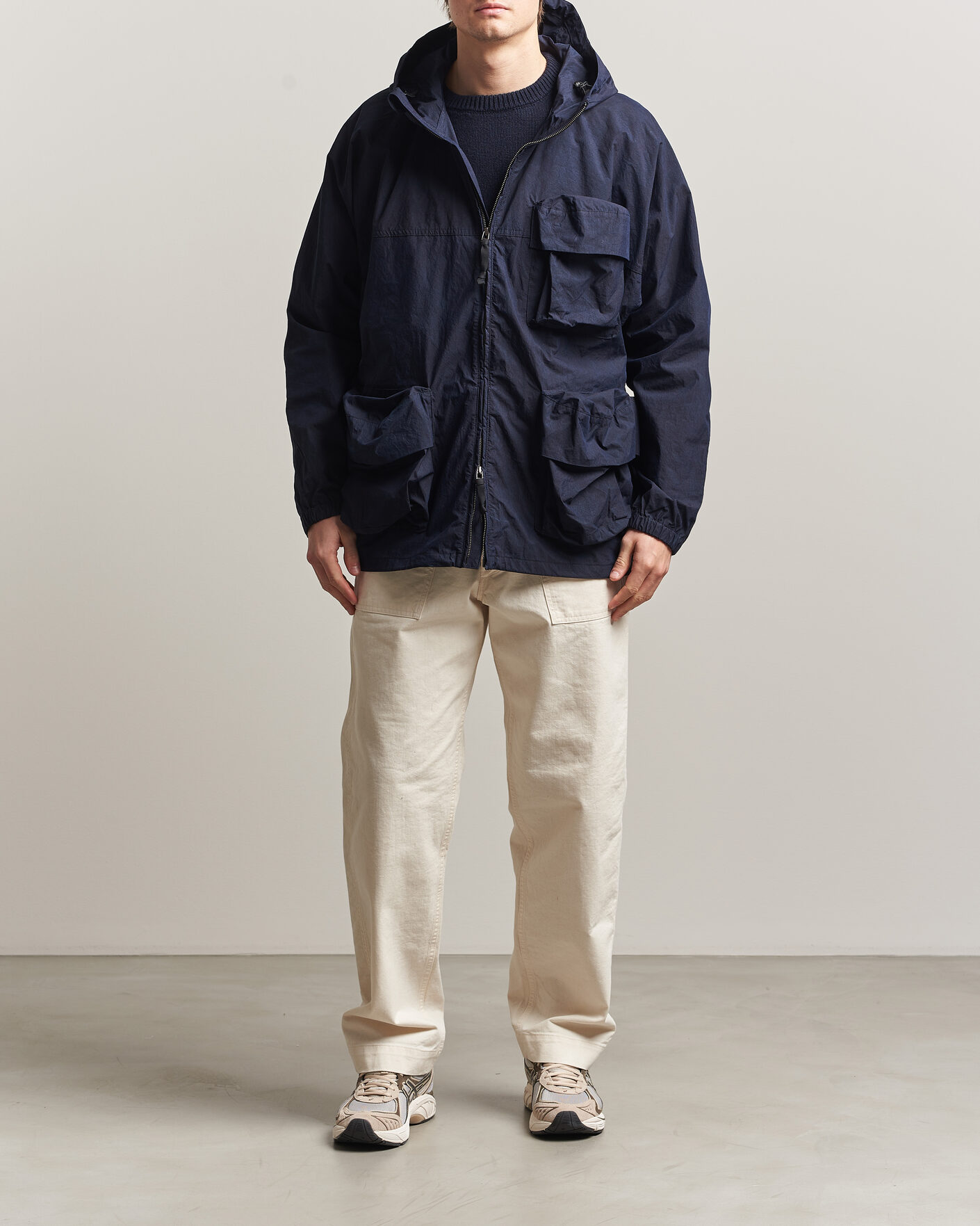 Uomini | Giacche | Snow Peak | Indigo C/N Parka Navy
