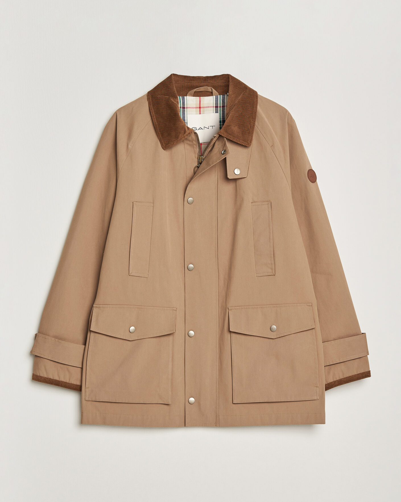 Uomini | Giacche | GANT | Field Decker Jacket Warm Khaki