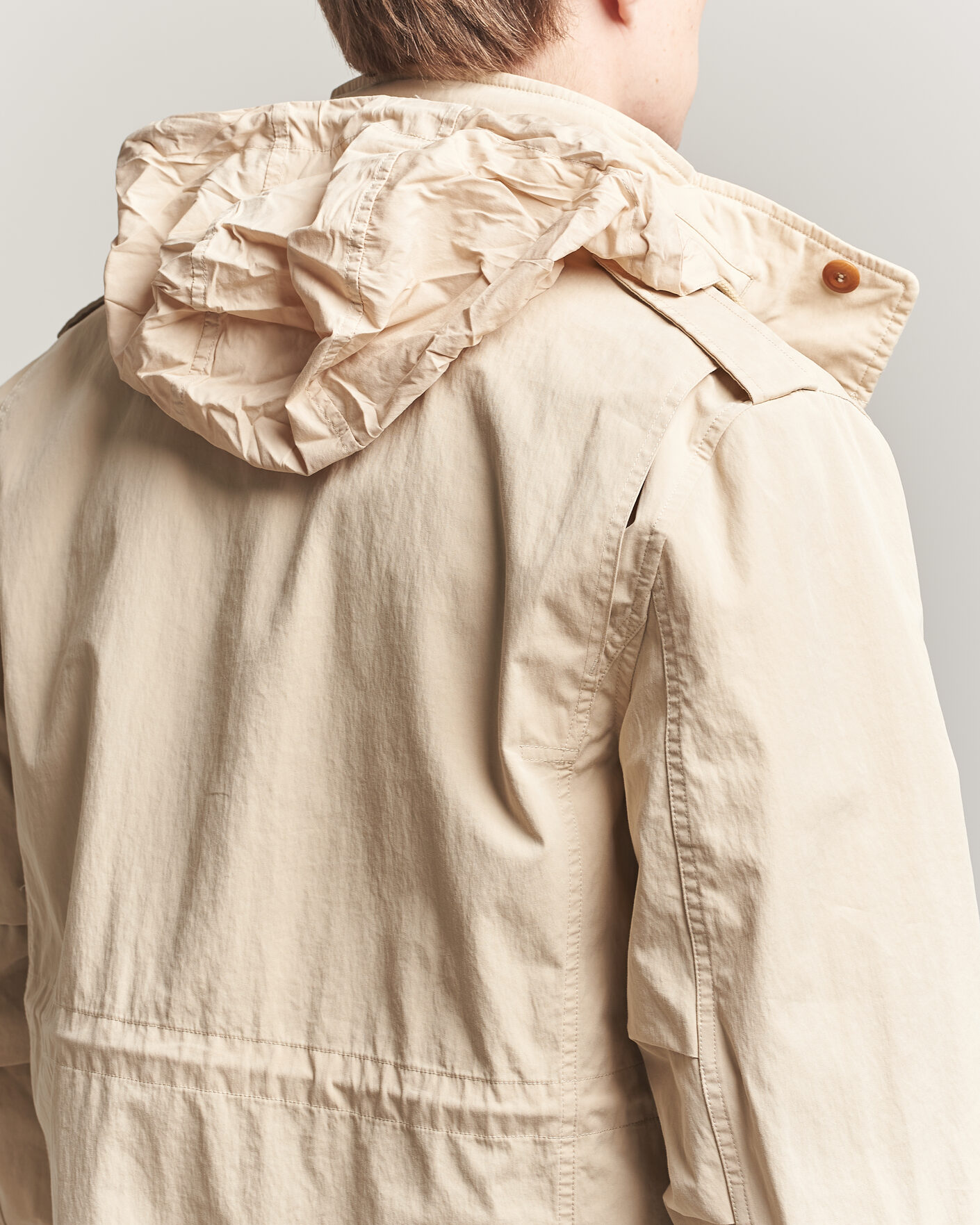 Uomini | Giacche | GANT | Cotton Field Jacket Oat Beige