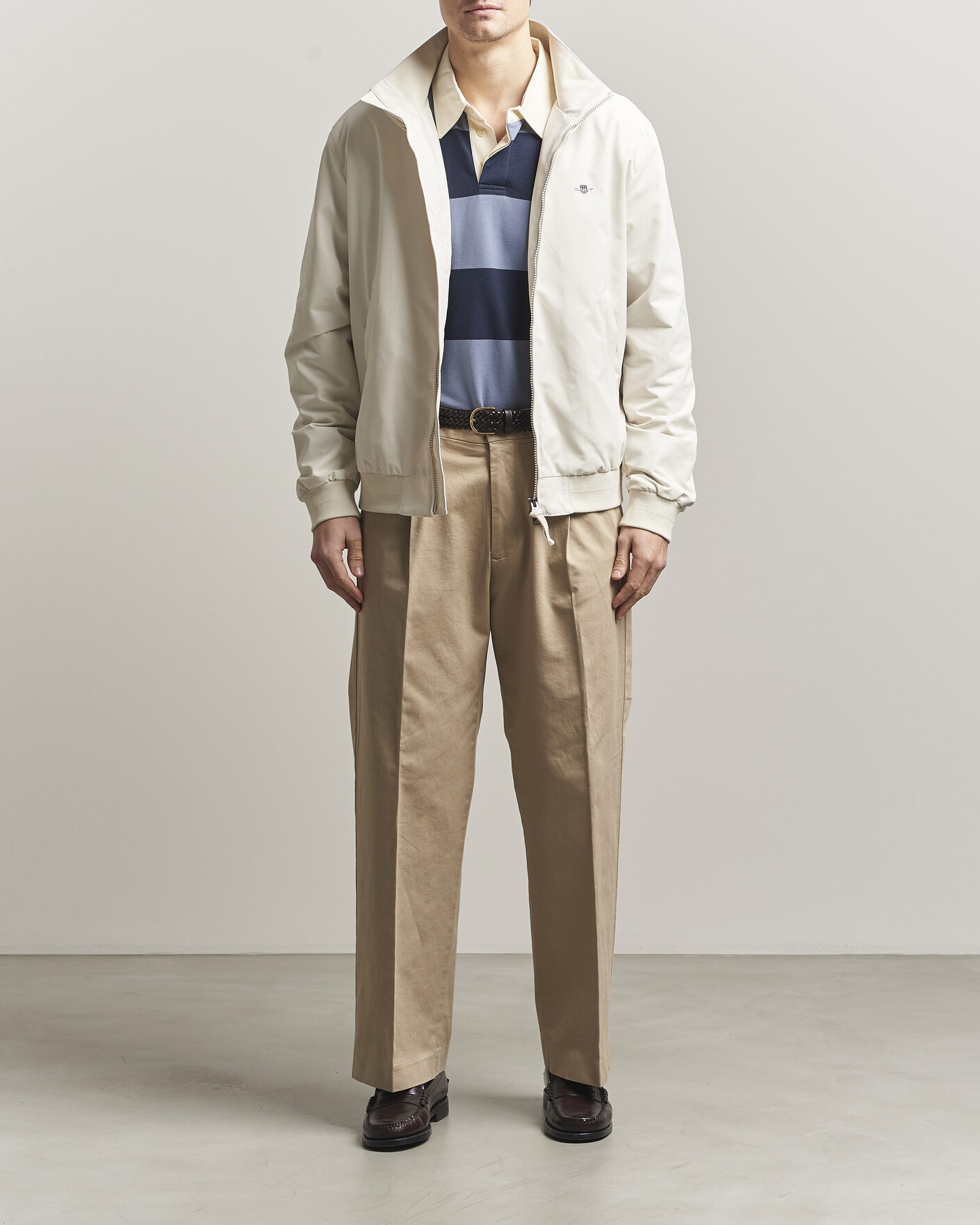 Uomini | Giacche | Gant | Lightweight Hampshire Jacket Sand