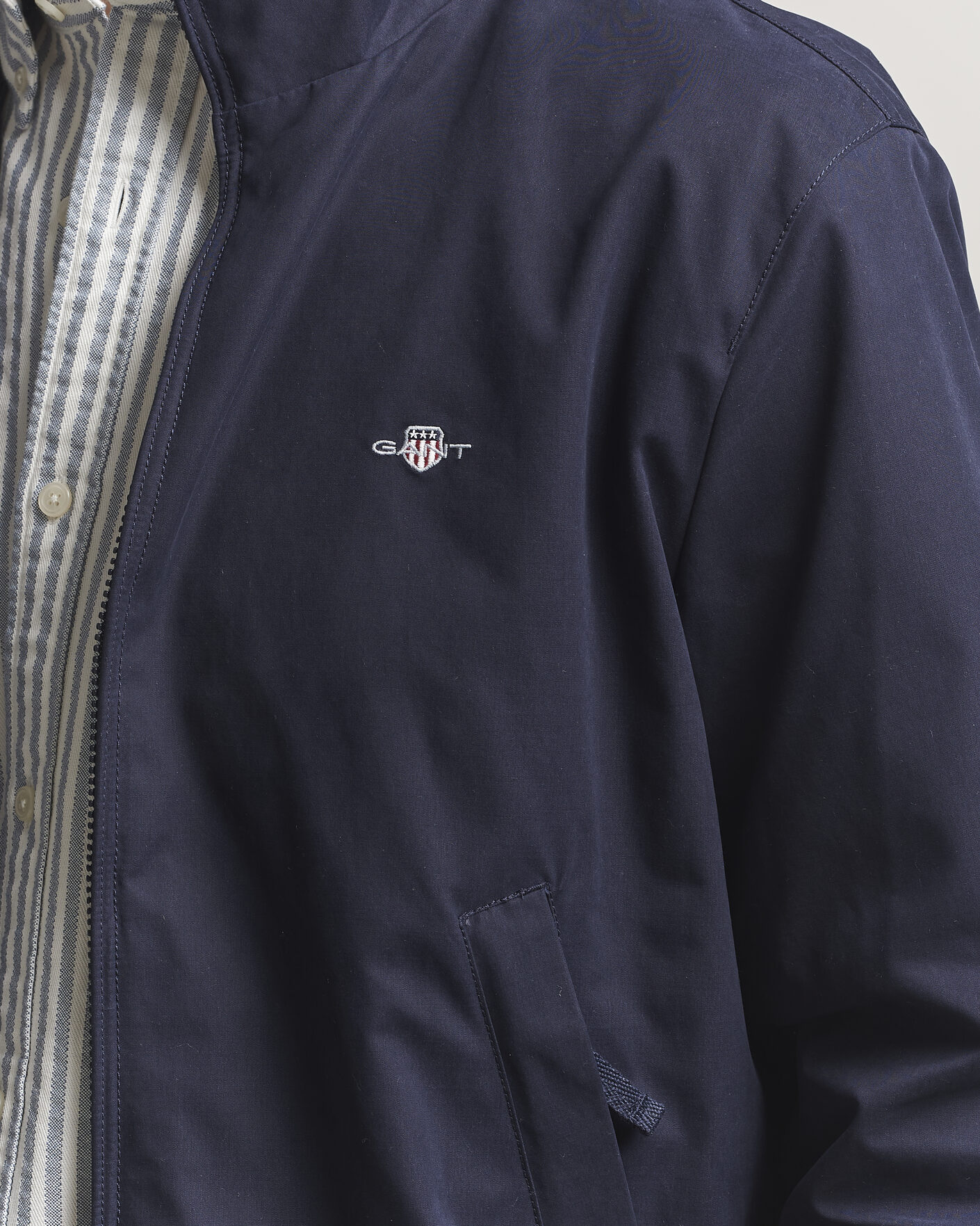 Uomini | Giacche | Gant | Lightweight Hampshire Jacket Evening Blue