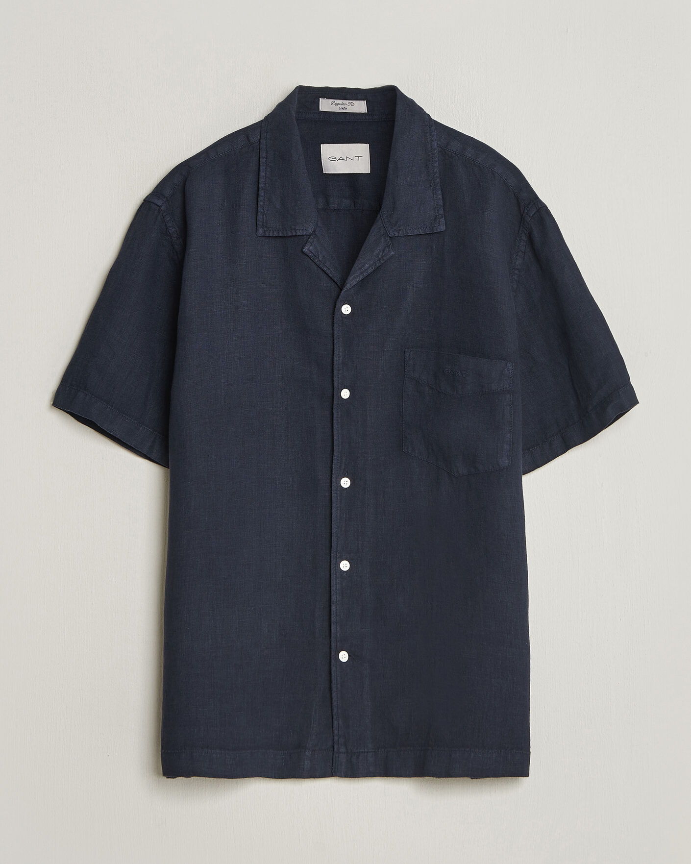 Uomini | Camicie | Gant | Regular Fit Garment Dyed Resort Shirt Blue