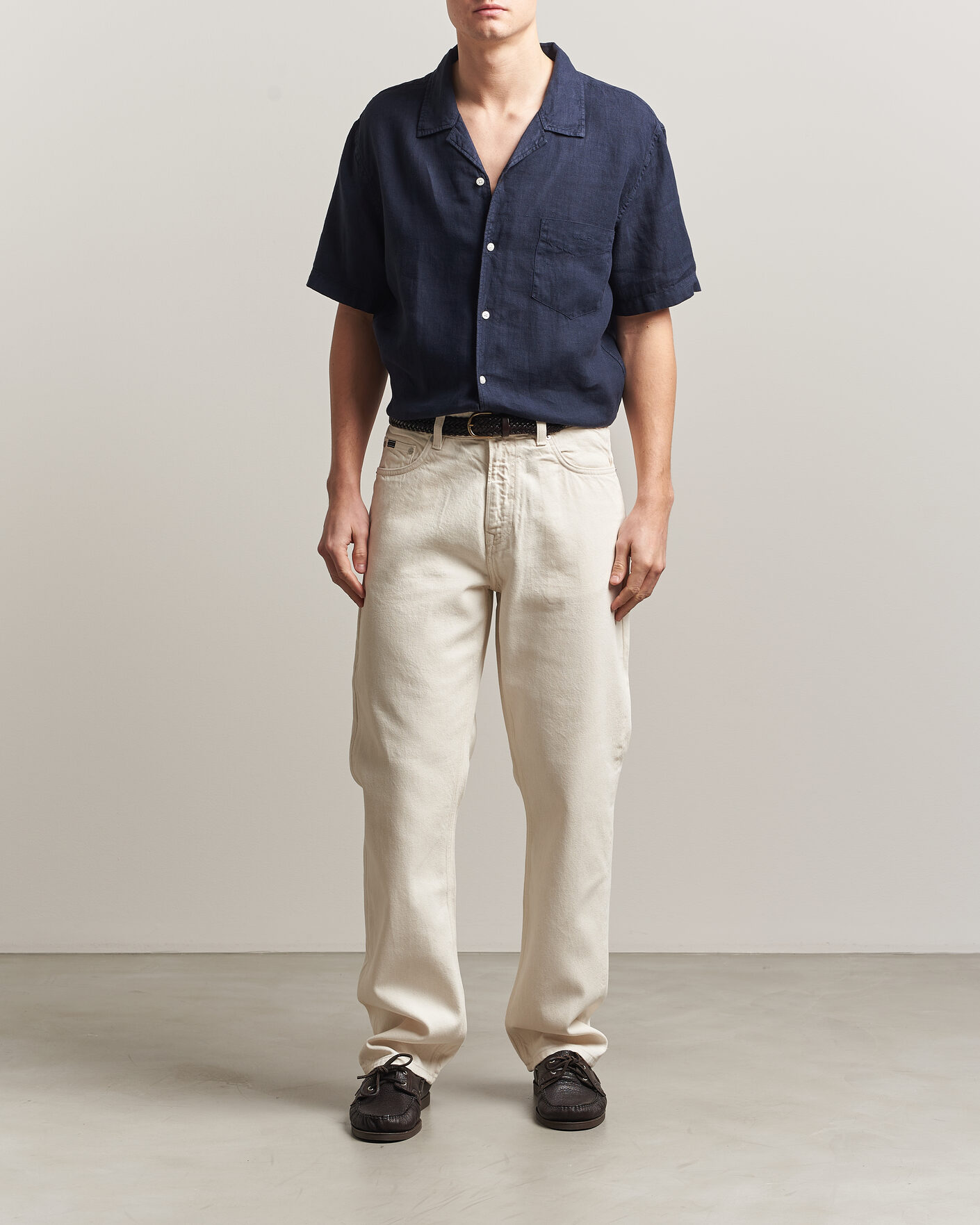 Uomini | Camicie | Gant | Regular Fit Garment Dyed Resort Shirt Blue