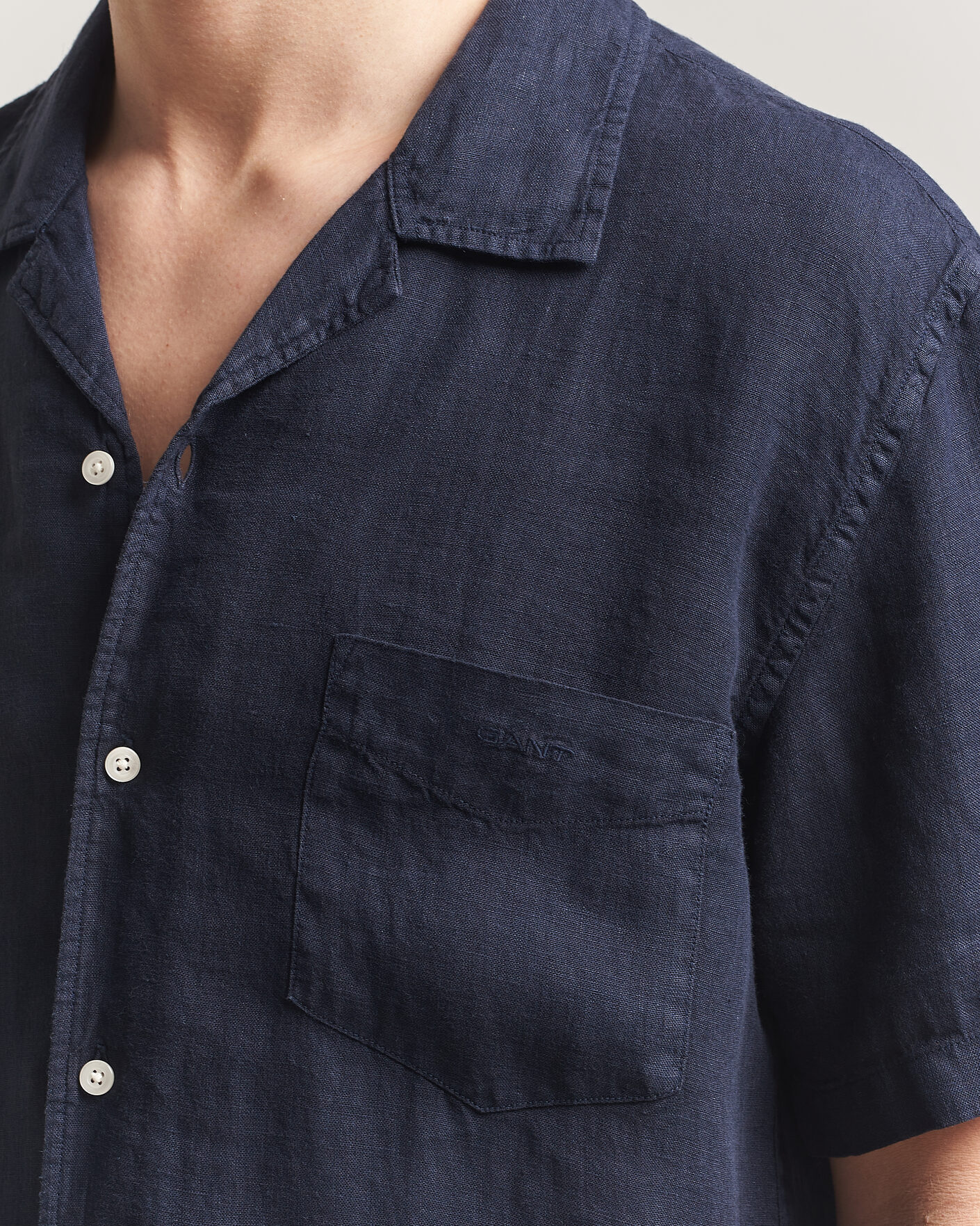 Uomini | Camicie | Gant | Regular Fit Garment Dyed Resort Shirt Blue