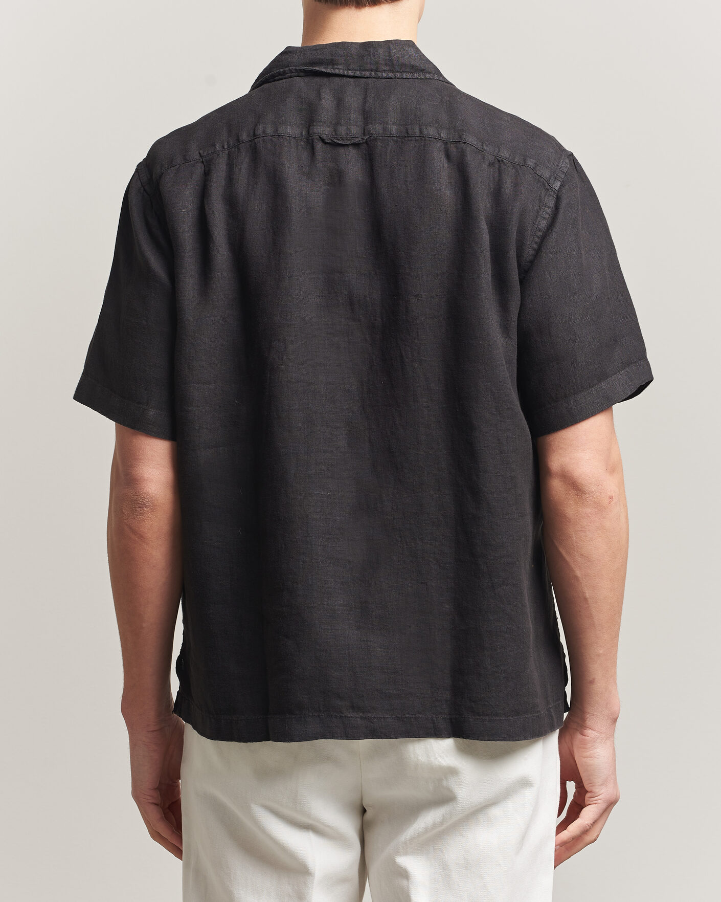 Uomini | Camicie | Gant | Regular Fit Garment Dyed Resort Shirt Black