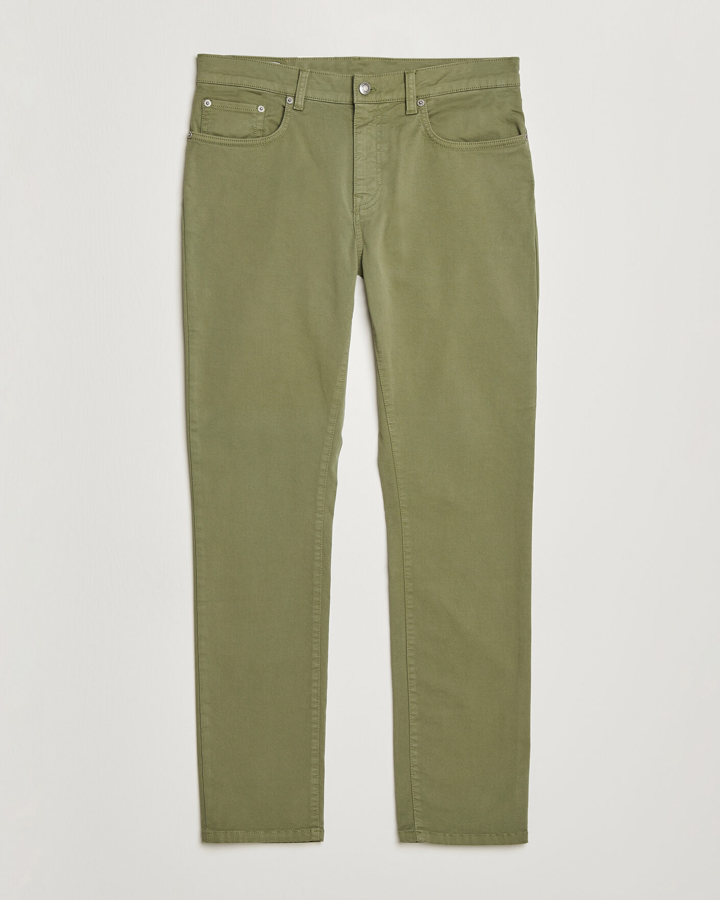 Uomini | Pantaloni | Gant | Slim Fit Desert 5-Pocket Pants Dry Herb Green