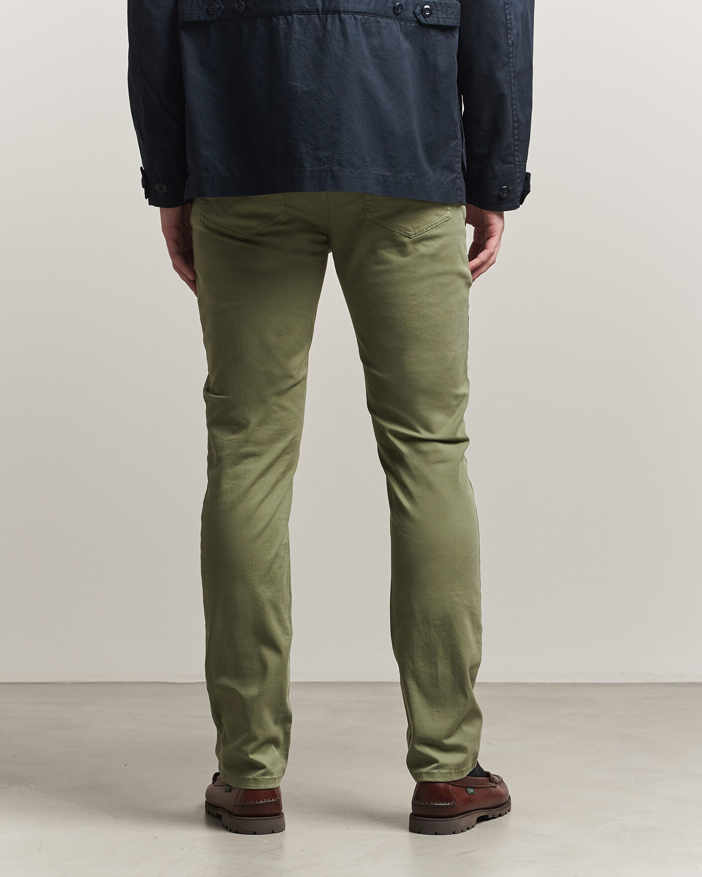 Uomini | Pantaloni | Gant | Slim Fit Desert 5-Pocket Pants Dry Herb Green