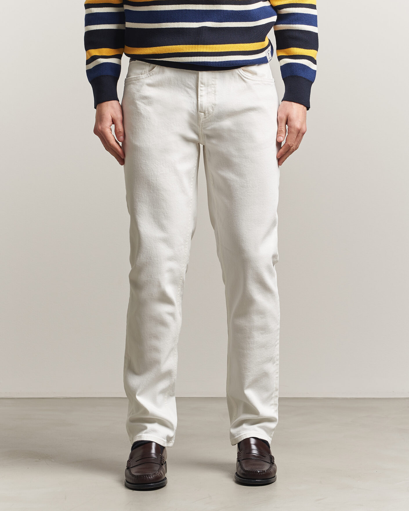 Uomini | Pantaloni | Gant | Regular Fit Jeans Eggshell