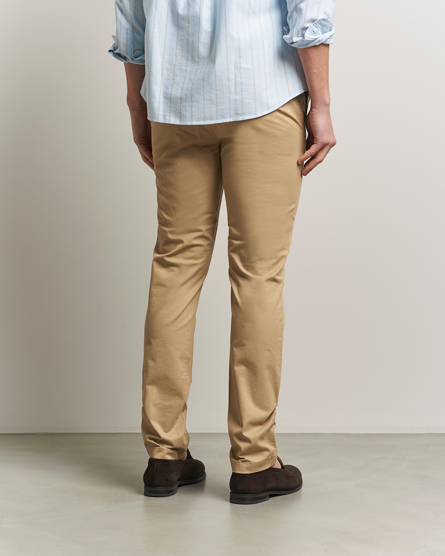 Uomini | Pantaloni | GANT | Slim Fit Chinos Dark Khaki