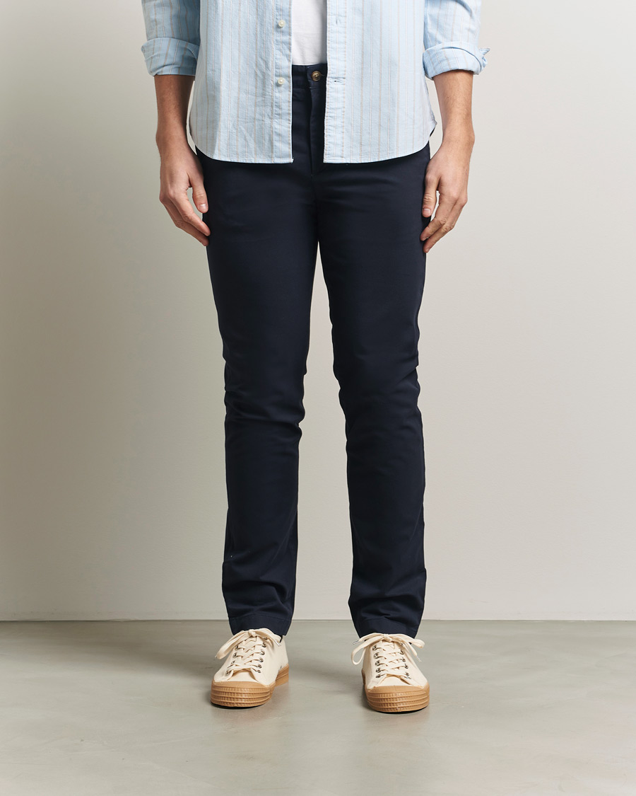 Uomini | Pantaloni | Gant | Slim Fit Chinos Evening Blue