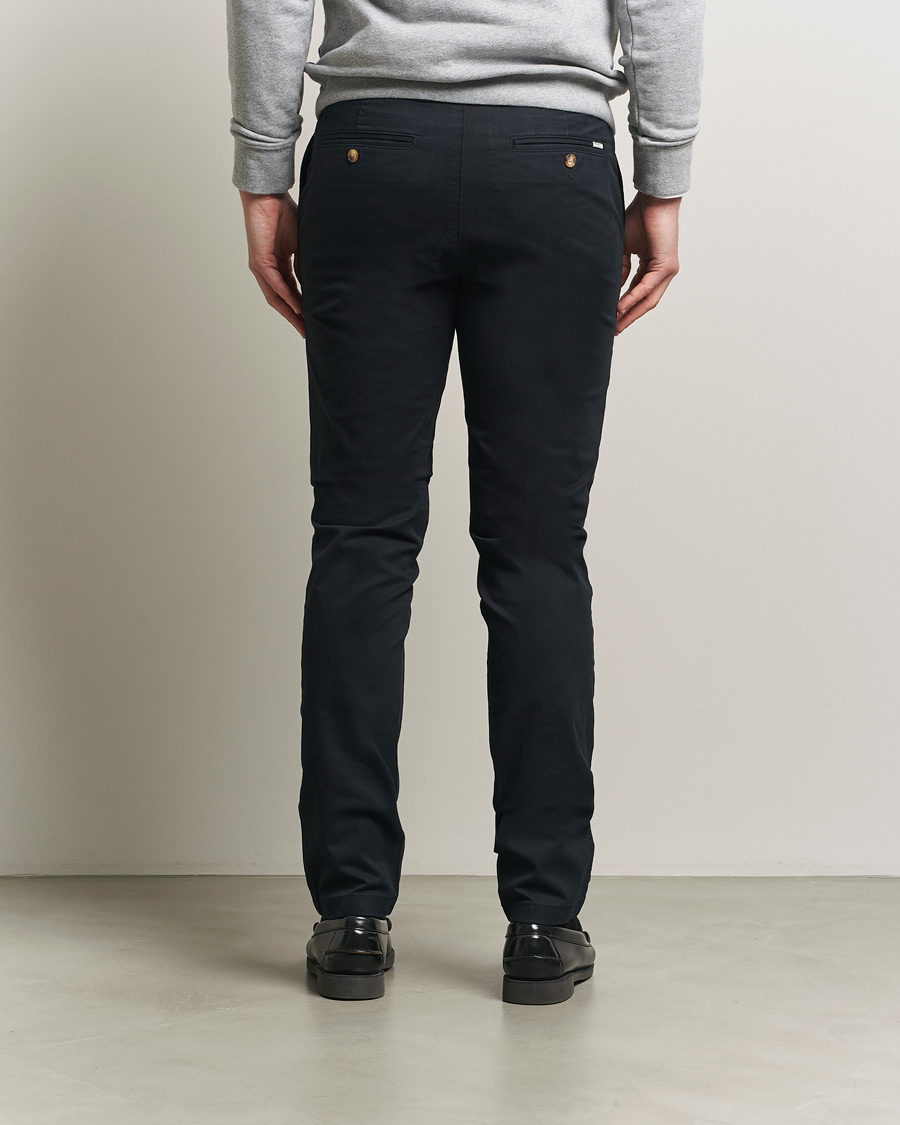 Uomini | Pantaloni | GANT | Slim Fit Chinos Black