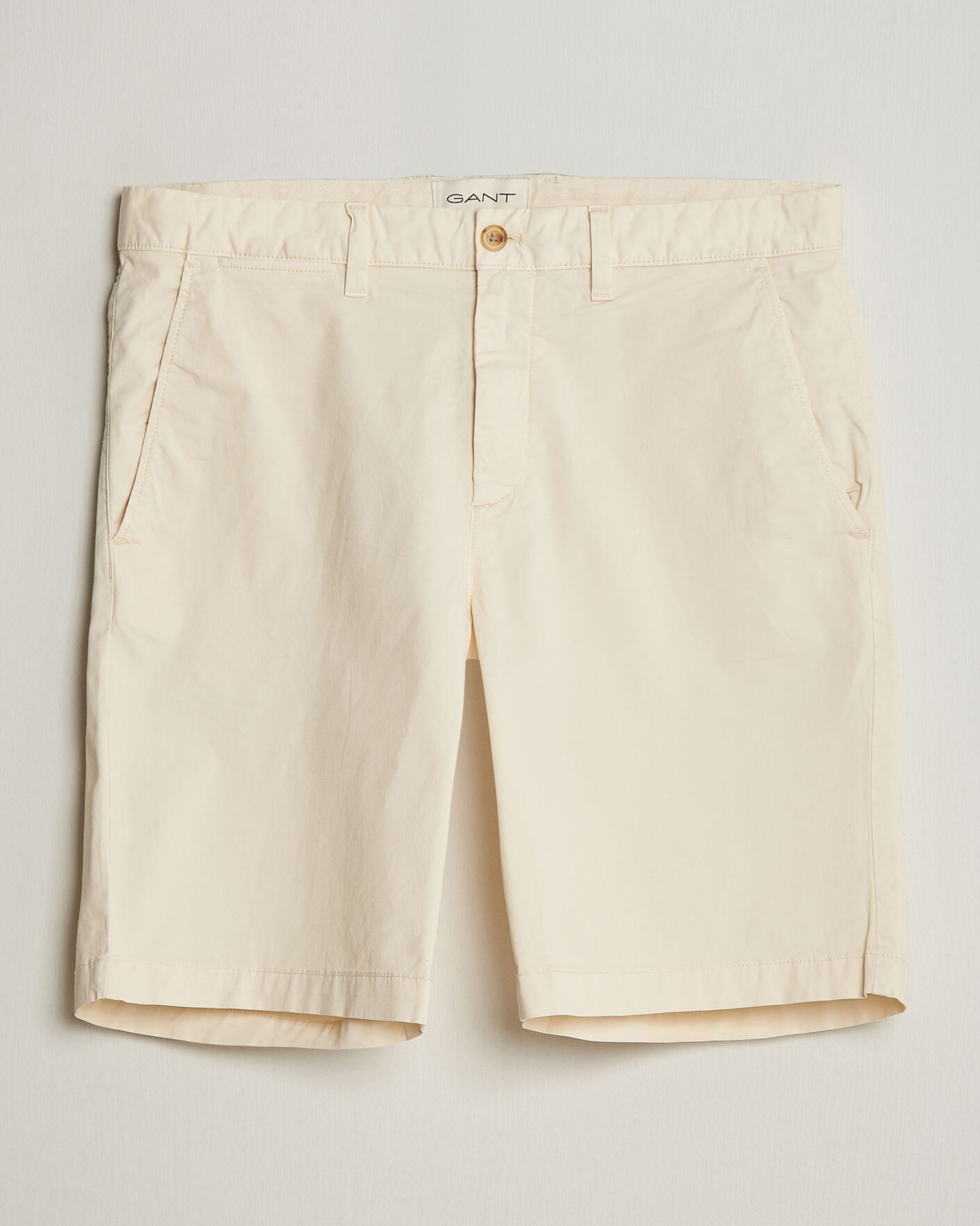 Uomini | Pantaloncini | GANT | Regular Sunfaded Shorts Cream