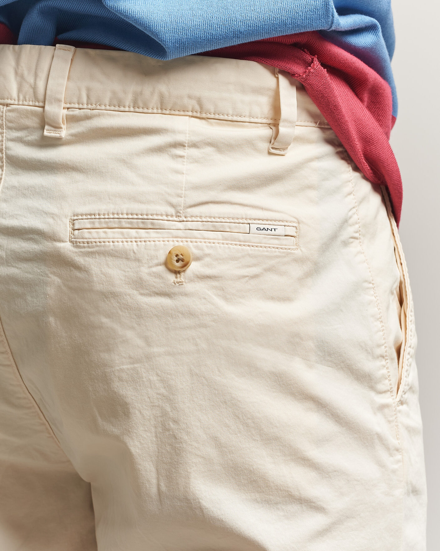 Uomini | Pantaloncini | GANT | Regular Sunfaded Shorts Cream