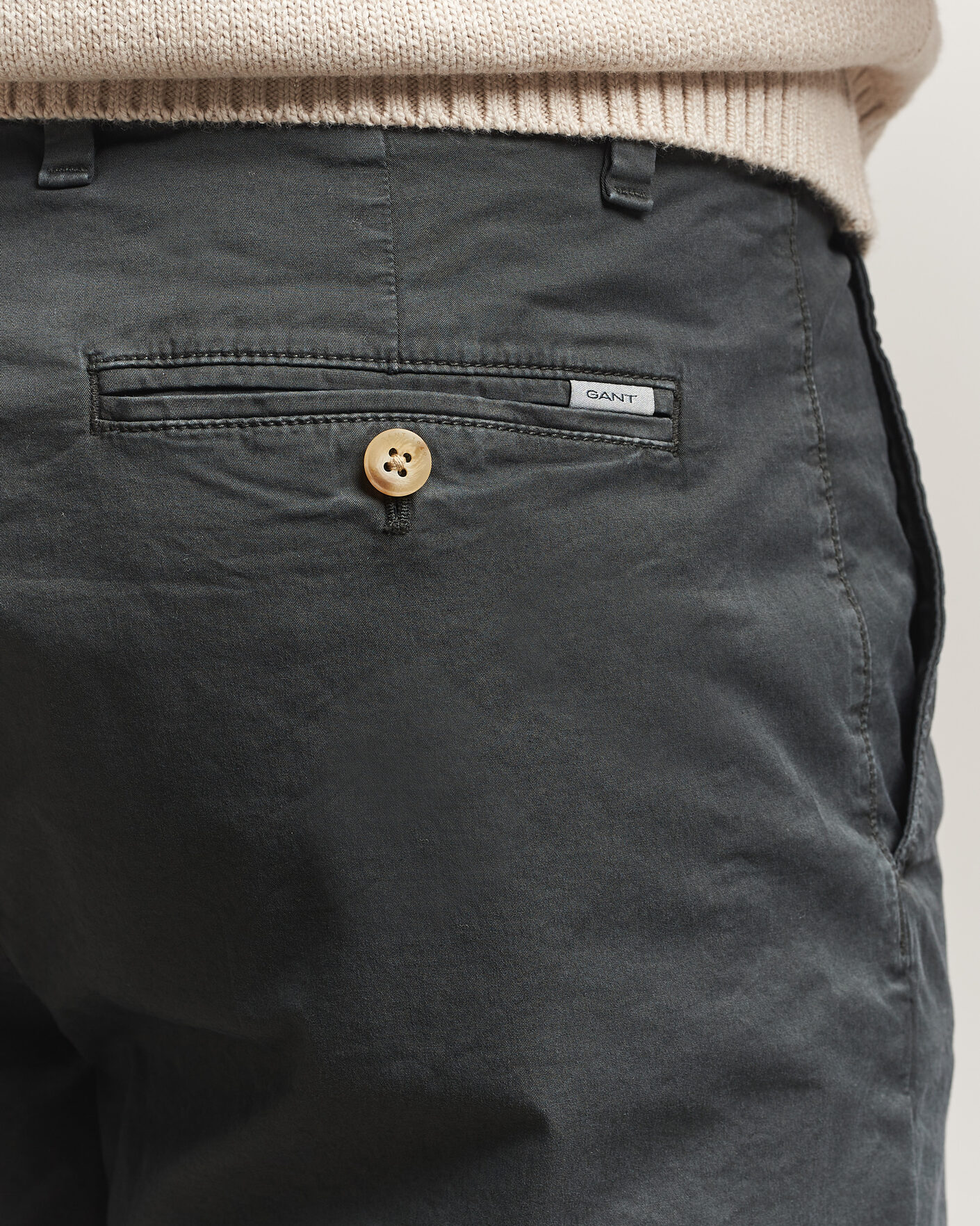 Uomini | Pantaloncini | Gant | Regular Sunfaded Shorts Washed Out Black
