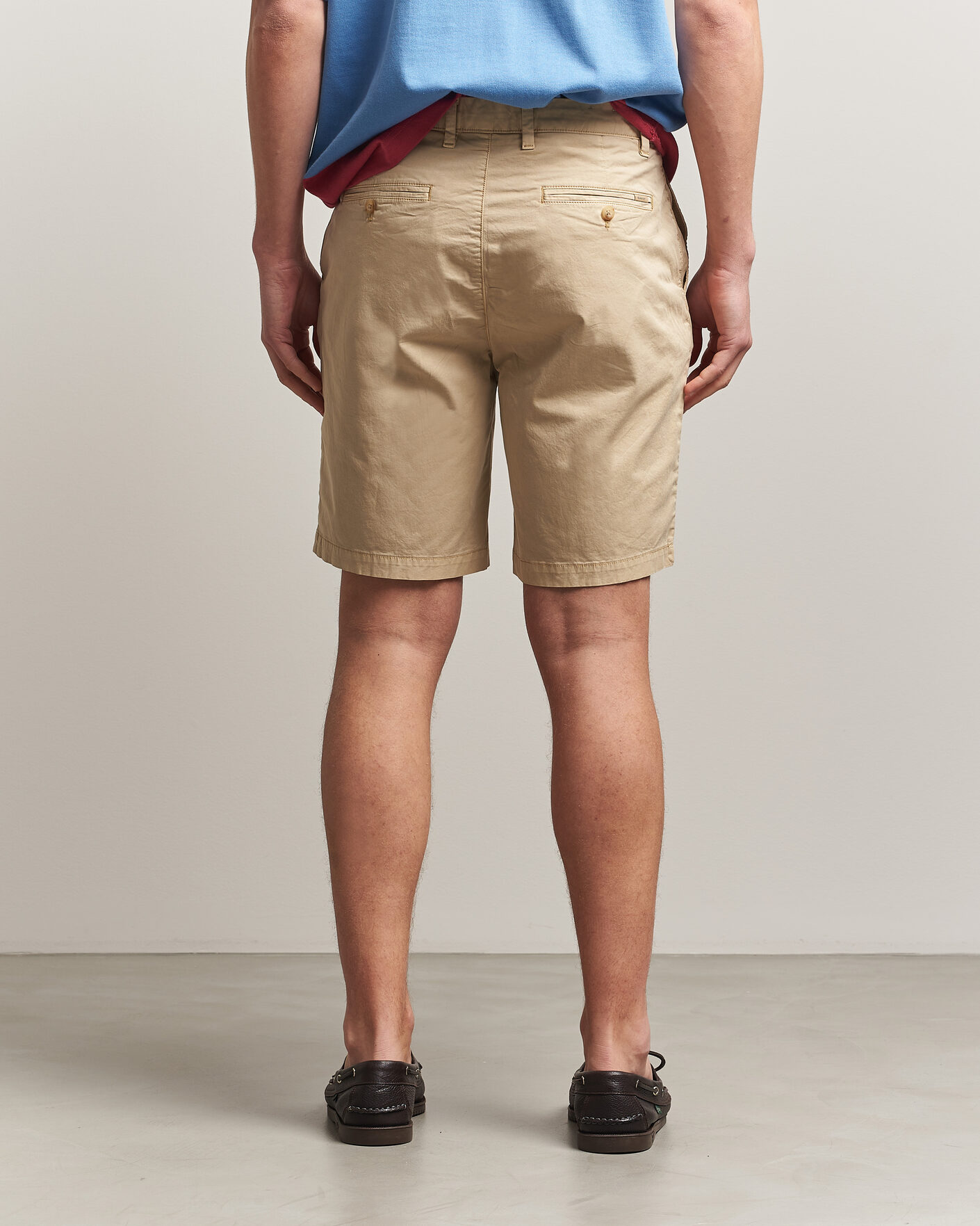Uomini | Pantaloncini | Gant | Regular Sunfaded Shorts Oat Beige