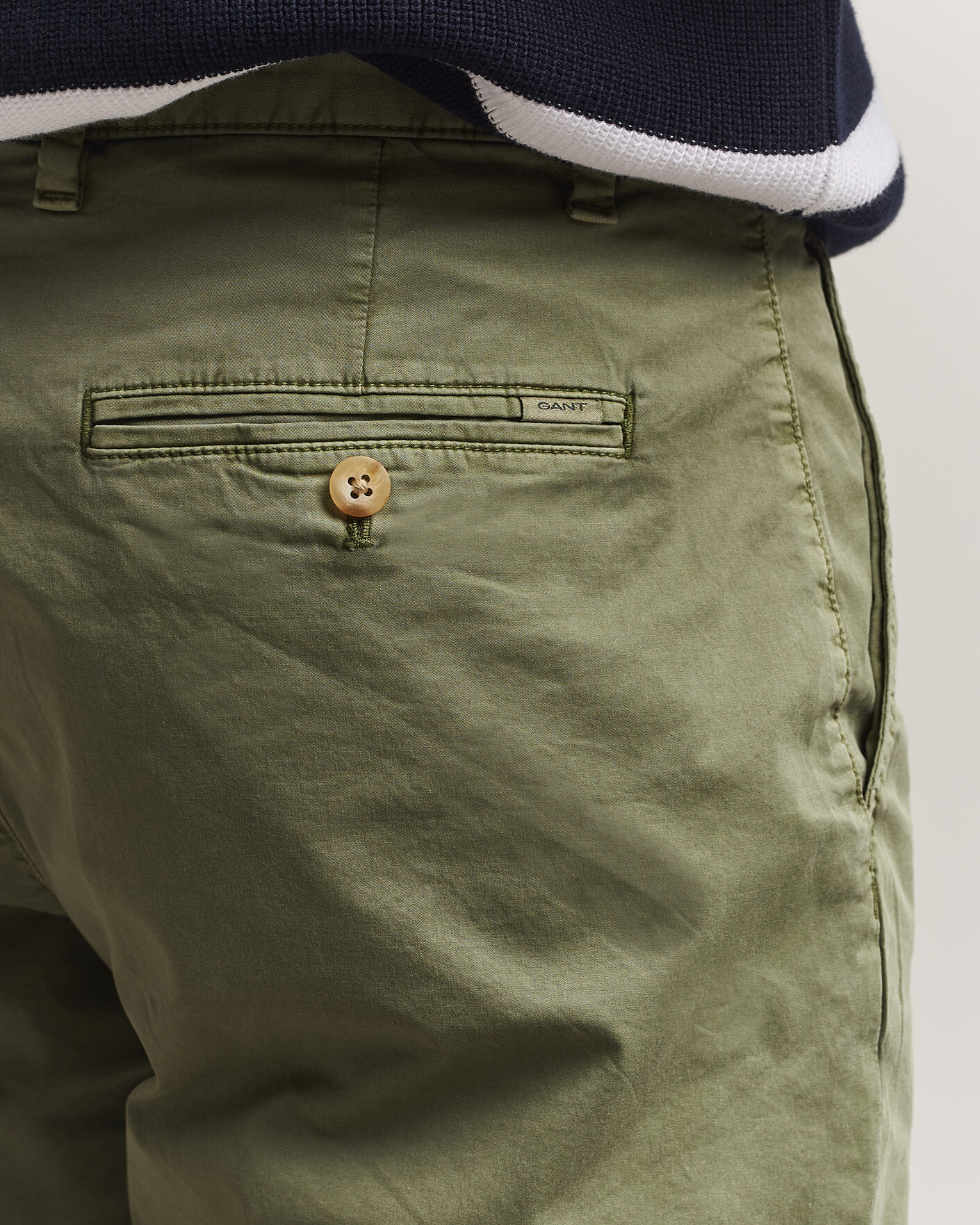 Uomini | Pantaloncini | Gant | Regular Sunfaded Shorts Dry Herb Green