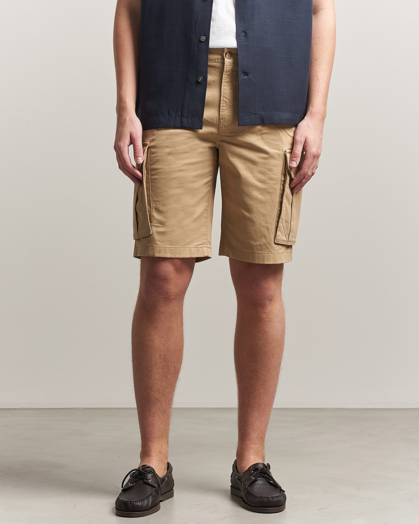 Uomini | Pantaloncini | Gant | Regular Fit Classic Cargo Shorts Dark Khaki