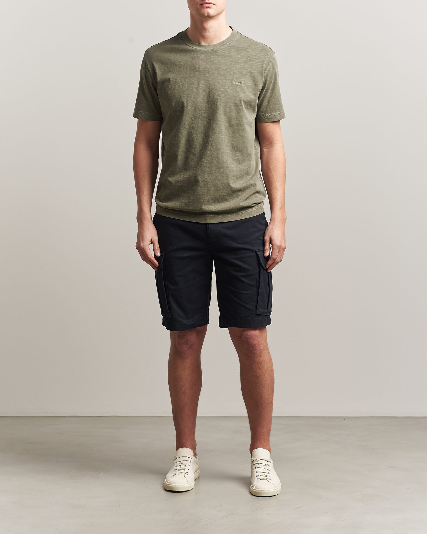 Uomini | Pantaloncini | Gant | Regular Fit Classic Cargo Shorts Black