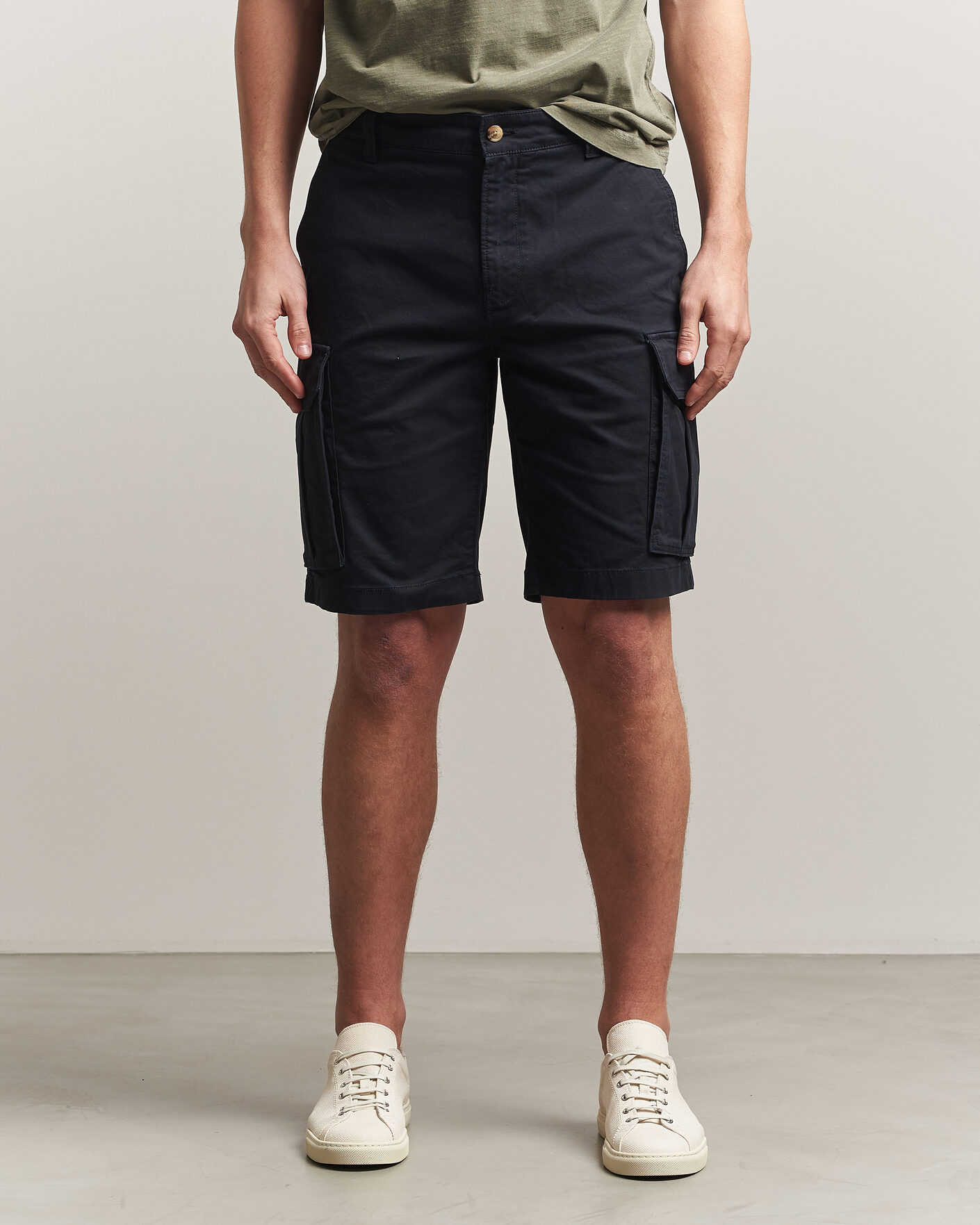 Uomini | Pantaloncini | Gant | Regular Fit Classic Cargo Shorts Black