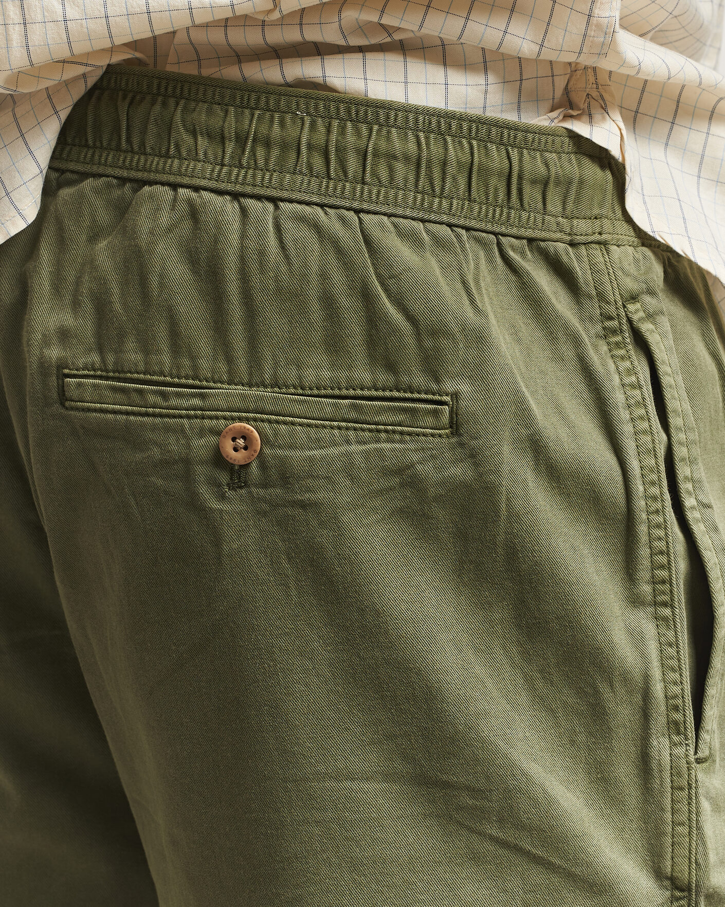 Uomini | Pantaloncini | Gant | Regular Fit Sunfaded Drawstring Dry Herb Green